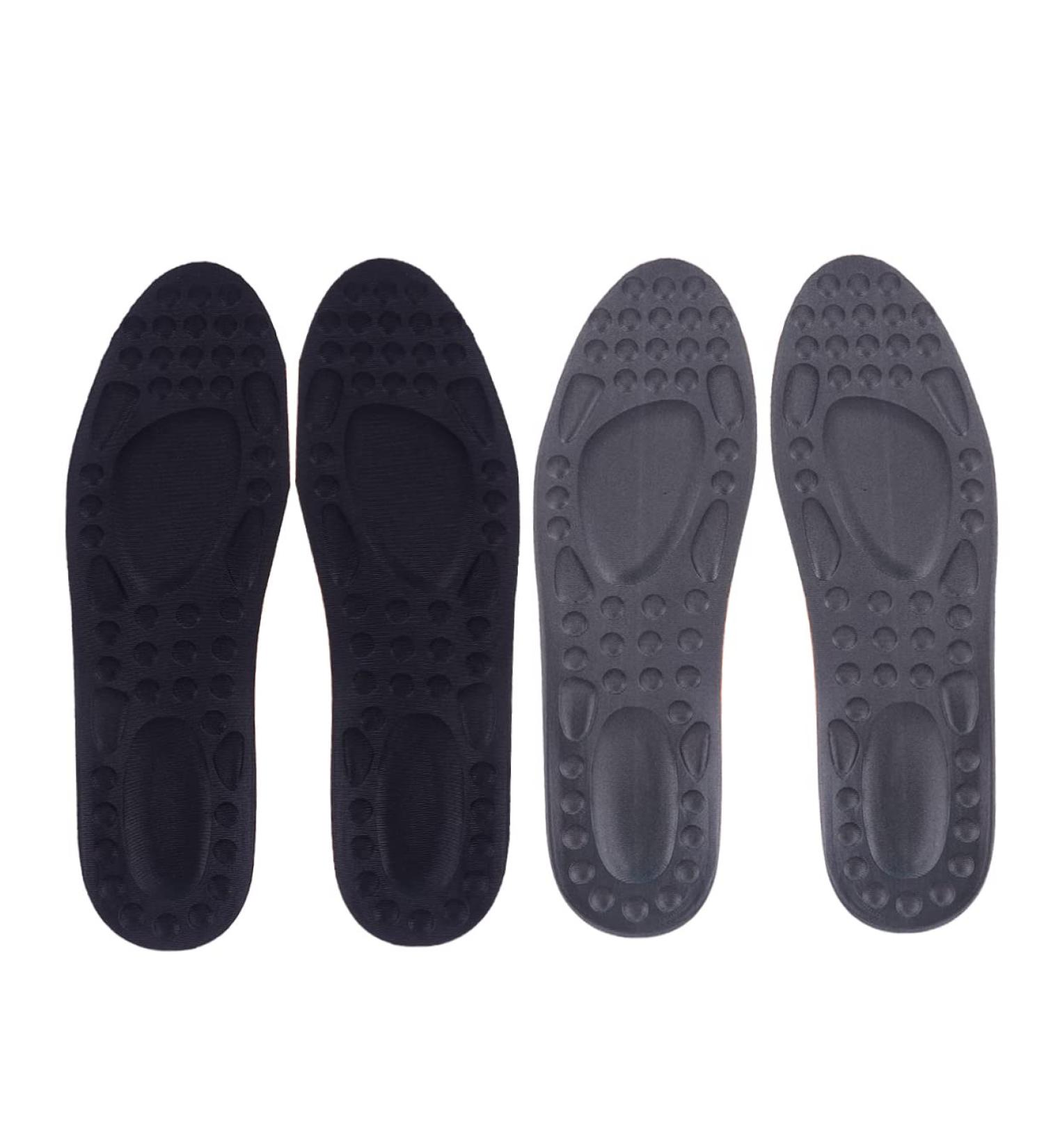Hemoton Memory Foam Orthotic Insoles for Plantar Fasciitis - 2 Pairs, Women's Sizes 40-45, Anti-Loose and Absorbent Shoe Inserts - Buy Online on GoSupps.com