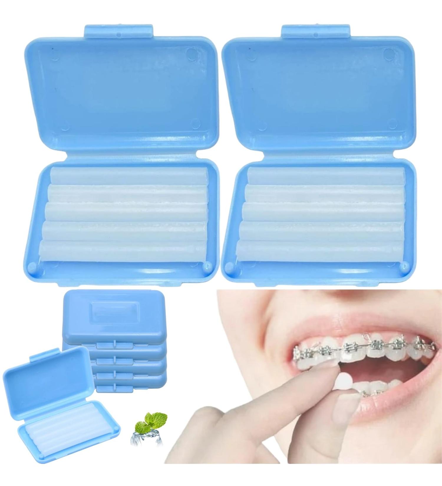 Orthodontic Wax for Braces - Relief & Comfort for Braces Wearers | Premium Dental Wax - Buy Online on GoSupps.com