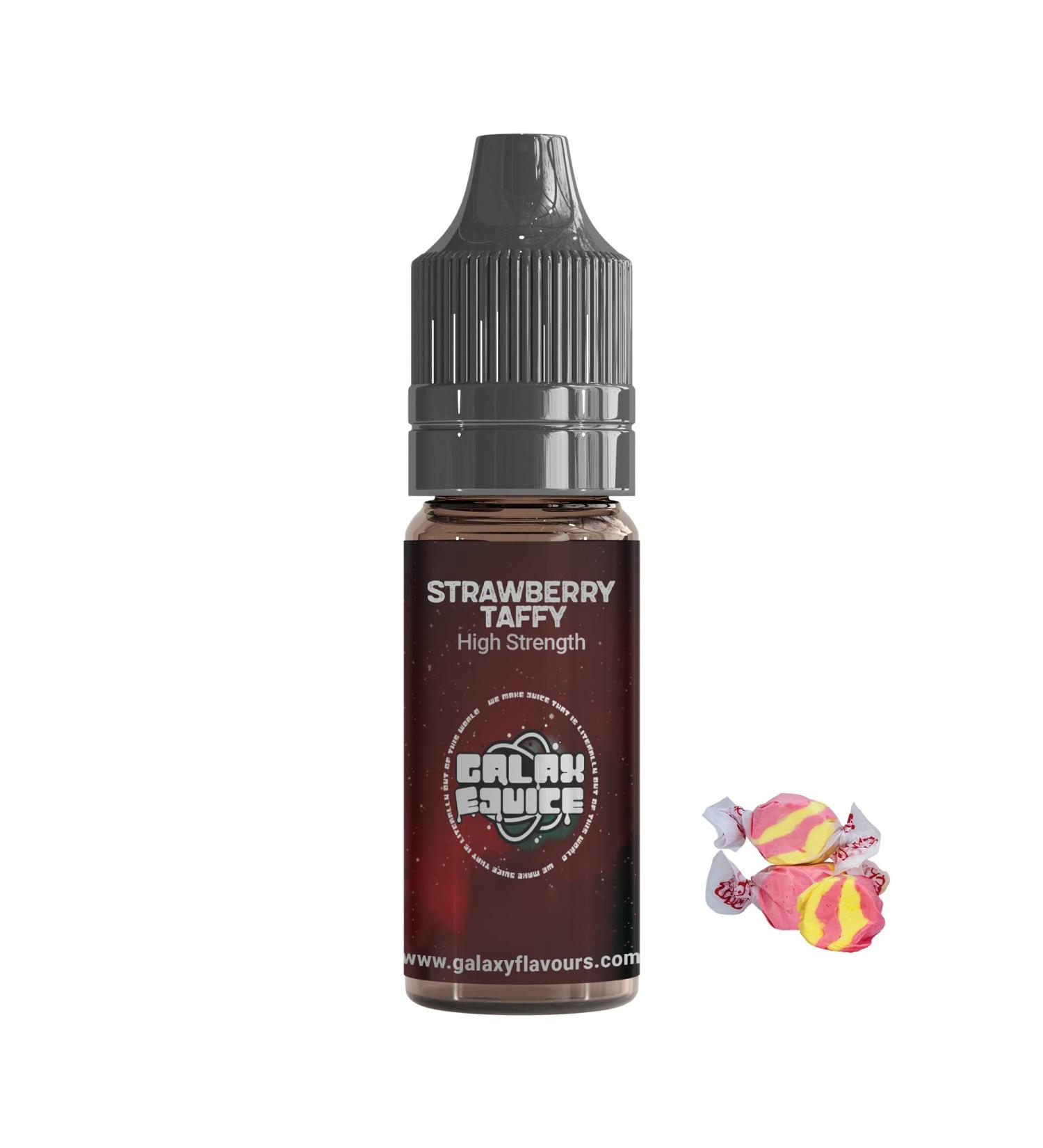 Strawberry Taffy High Strength Flavouring - 230+ Varieties - Galaxy Food Flavours - 10ml Bottle - Buy Online on GoSupps.com
