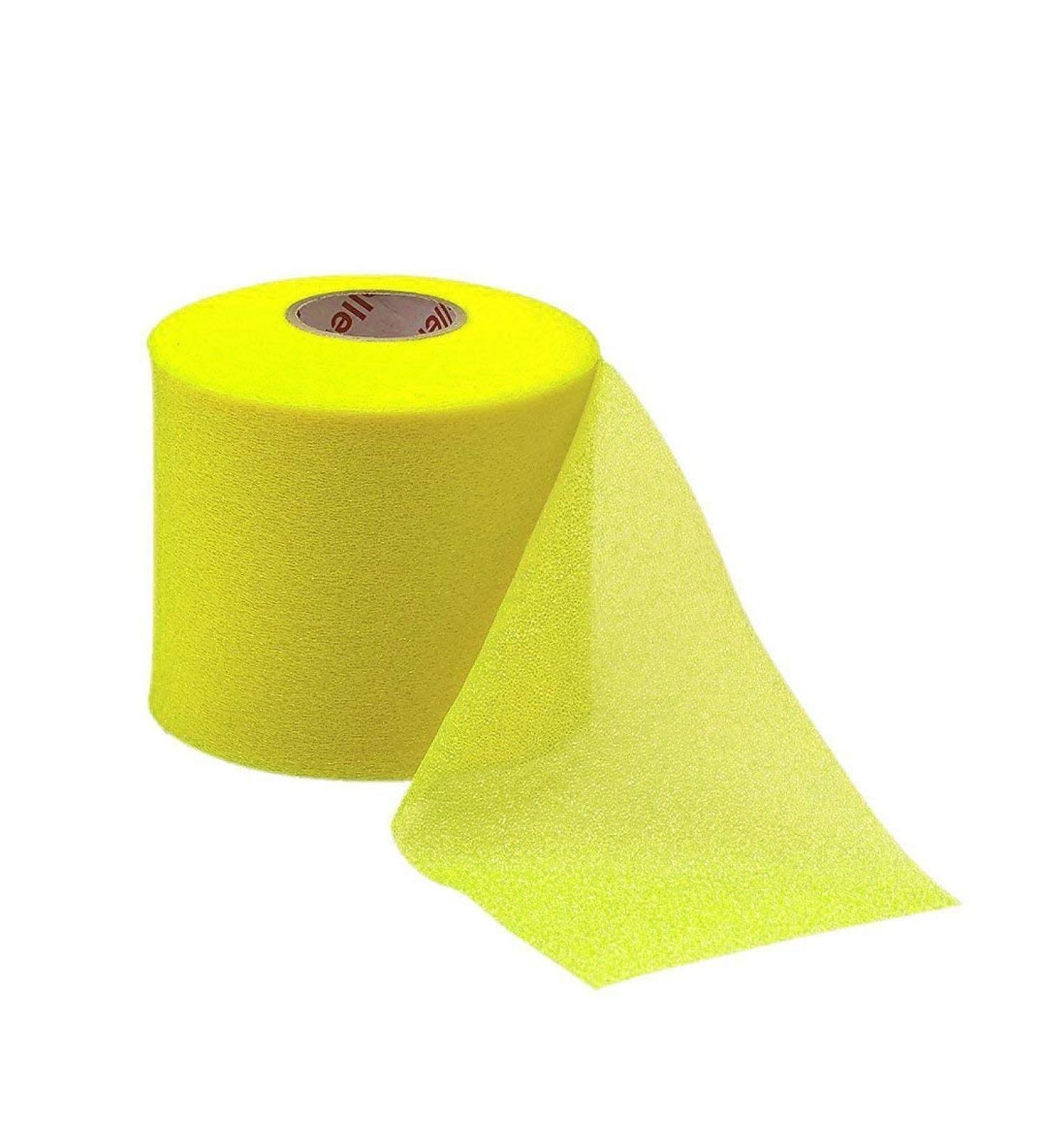 Mueller Mwrap: Foam Underwrap Pre-wrap for Athletic Tape- 48 Rolls/Case-Sunburst