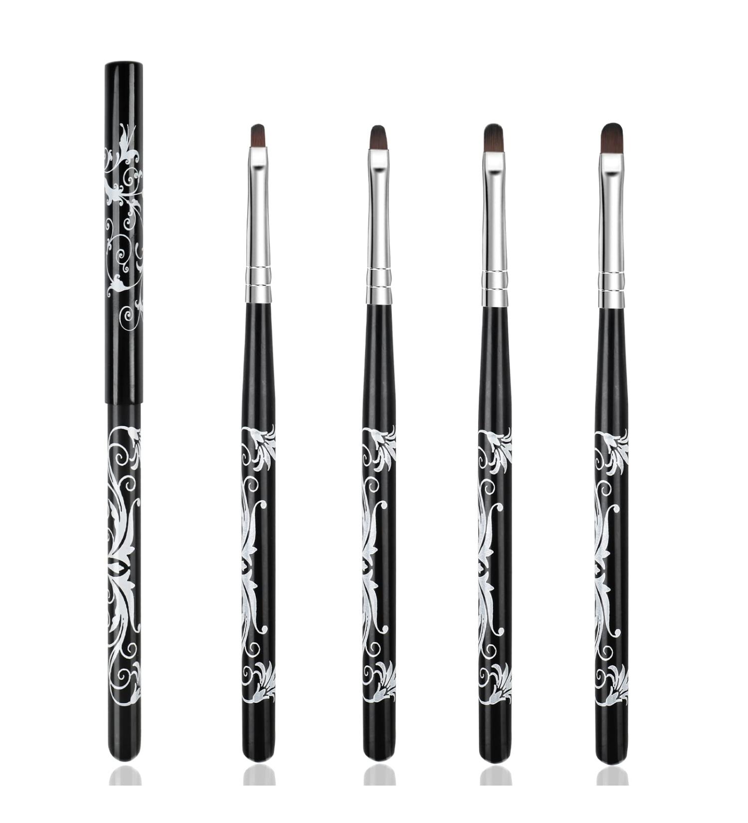 BQAN 4PCS Cuticle Nail Cleaning Brush Set for Acrylic UV Nail Extensions - Buy Online on GoSupps.com