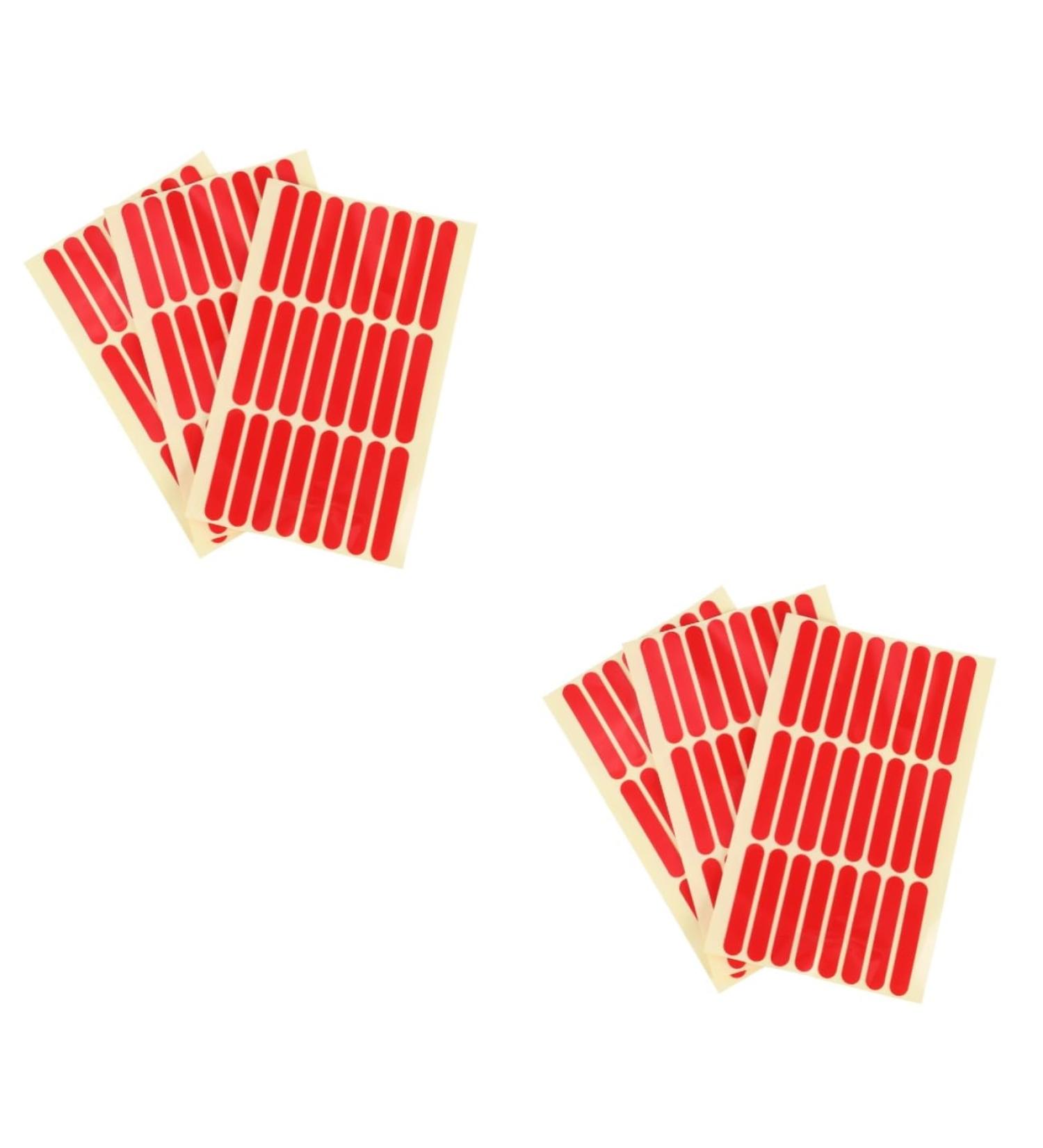  Beavorty Beavorty 6 Pieces Extension Glue Stickers Nail Sticker Double Sided Nail Tape Double Sided Nail Tips Glue Tape Eyelash Glue Glue Tape - Buy Online on GoSupps.com