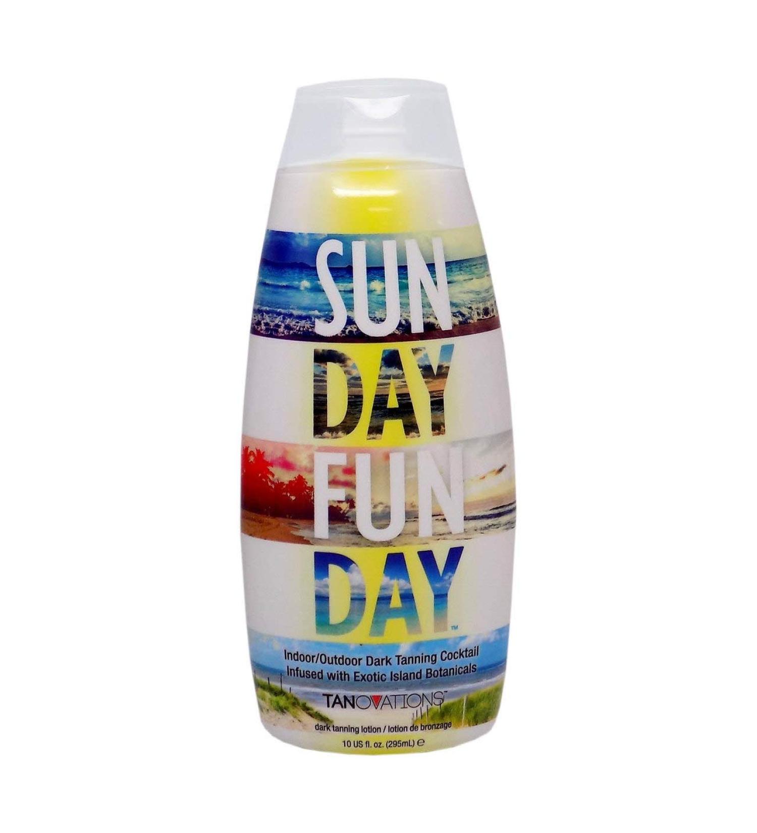 Tanovations SUN DAY FUN DAY Indoor/Outdoor Tanning Cocktail - 10 oz.
