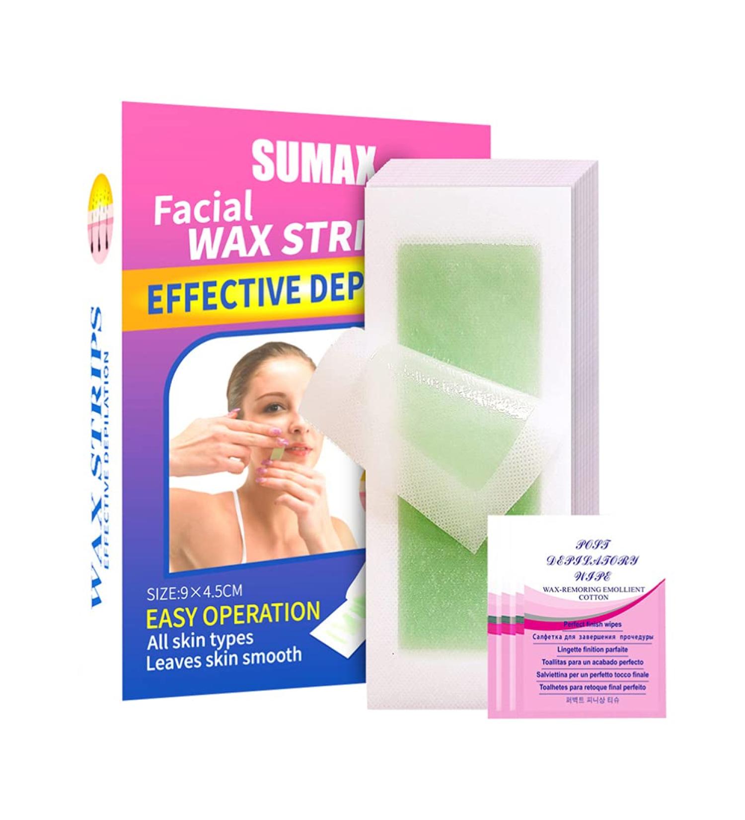 Beaupretty Body Hair Removal Wax Strips Kit - Sensitive Skin Brazilian Wax Strips for Face & Body | Hair Removal Solution - Buy Online on GoSupps.com