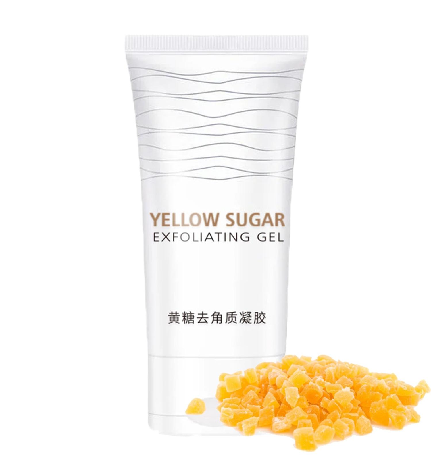 Face Scrub for Blackhead Yellow Sugar Face Scrub Exfoliator Reduce Acne & Improve Dull Skin 150ML Body Scrubs for Deak Skin Body Scrub Exfoliator Body Wash & Face Cleanser-Leg Exfoliator Body & Face - Buy Online on GoSupps.com