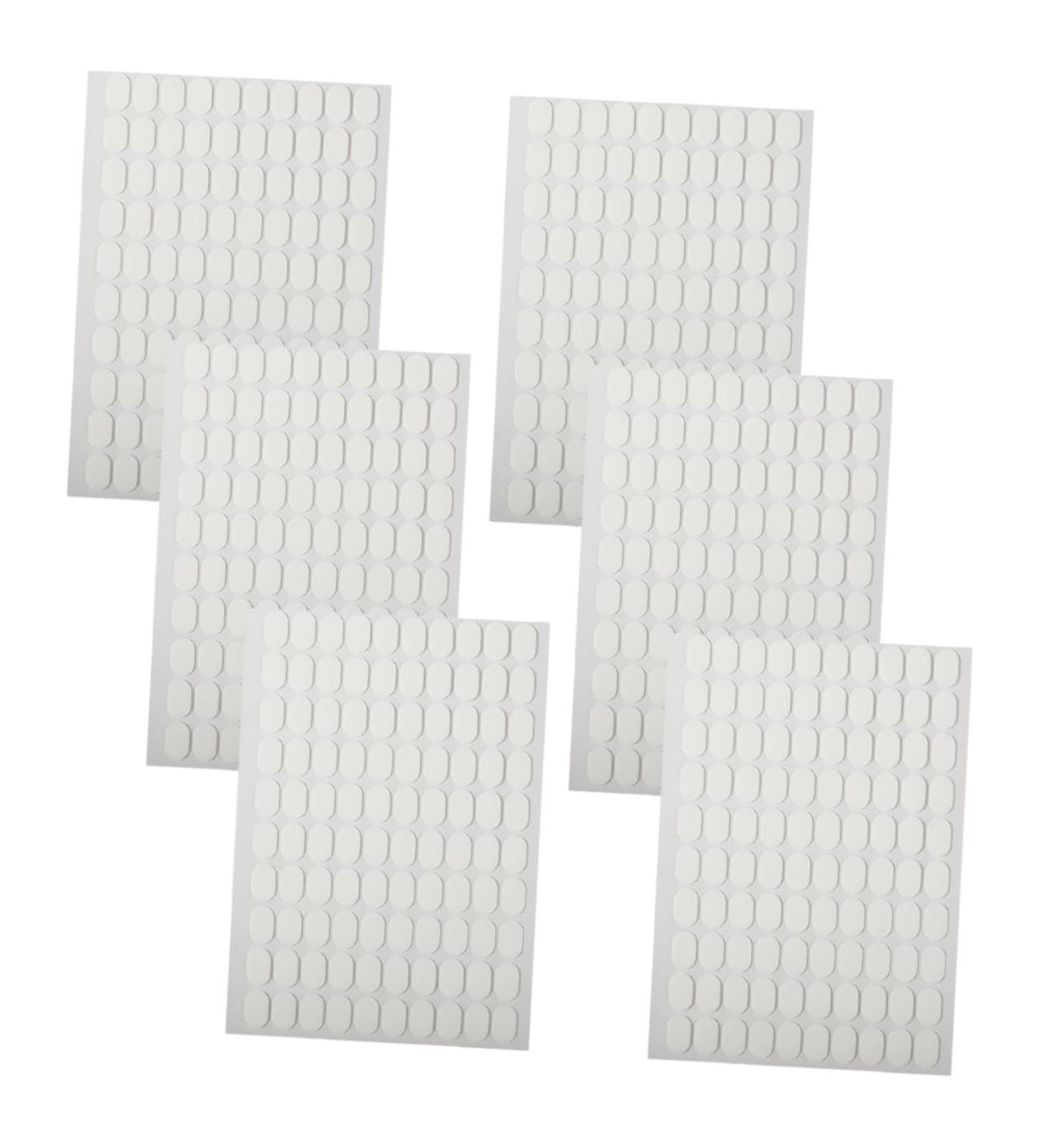 HONMEET 6 Sheets Sticker Nails Double Sided Tape Nail Stickers Nail Decals Nail Art Tools Nails Stickers Nail Stand Stickers Nail Tools Nail Art Stencils Nail Decorations Jelly Glue White - Buy Online on GoSupps.com