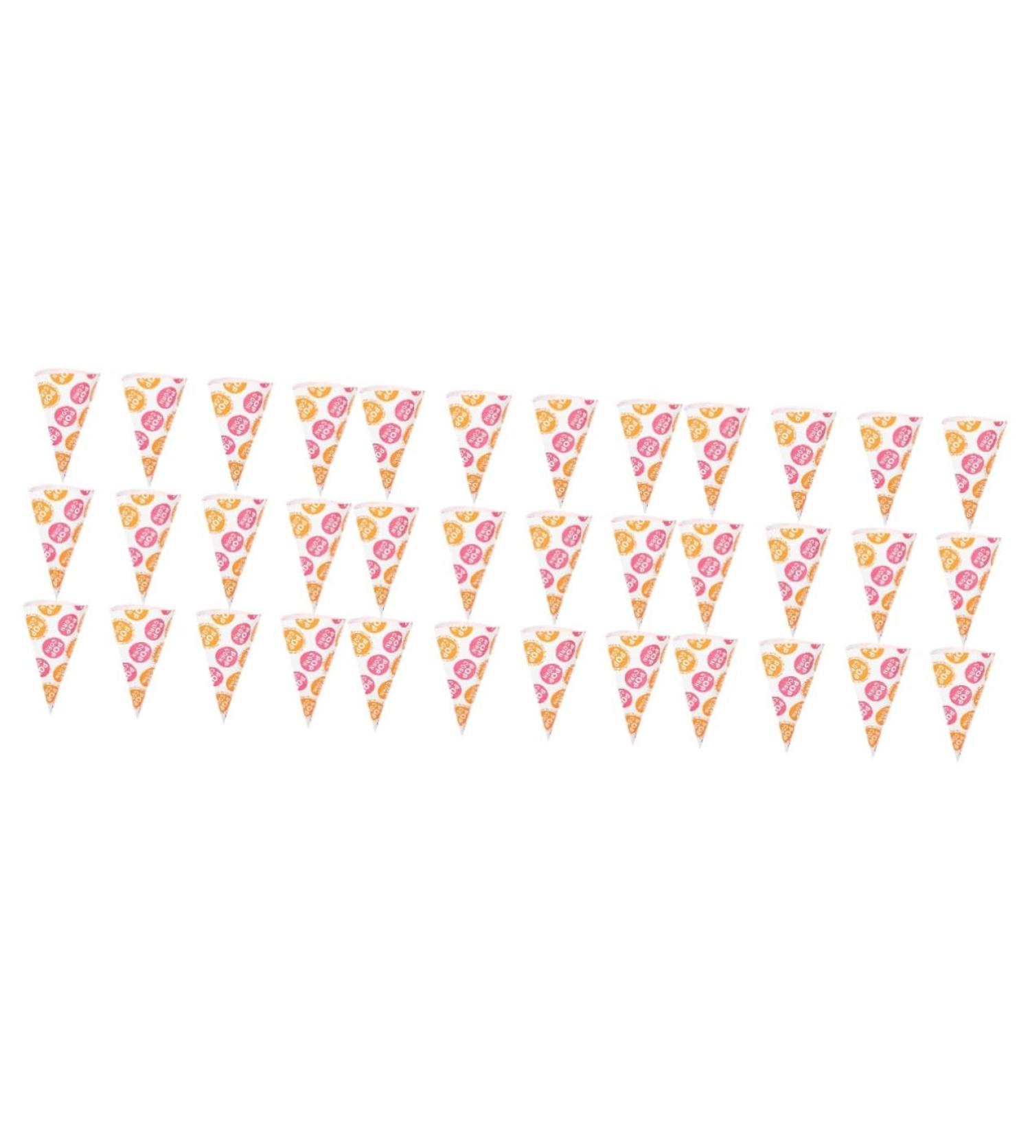 Didiseaon 150 Pcs Popcorn Bag Party Wedding Cone Bags Christmas Gift Bags Cone Treat Bags Popcorn Servings Bags Popcorn Cone Bags Popcorn Cones Bags Clear Goody Bag Child Mini Snack Paper - Buy Online on GoSupps.com