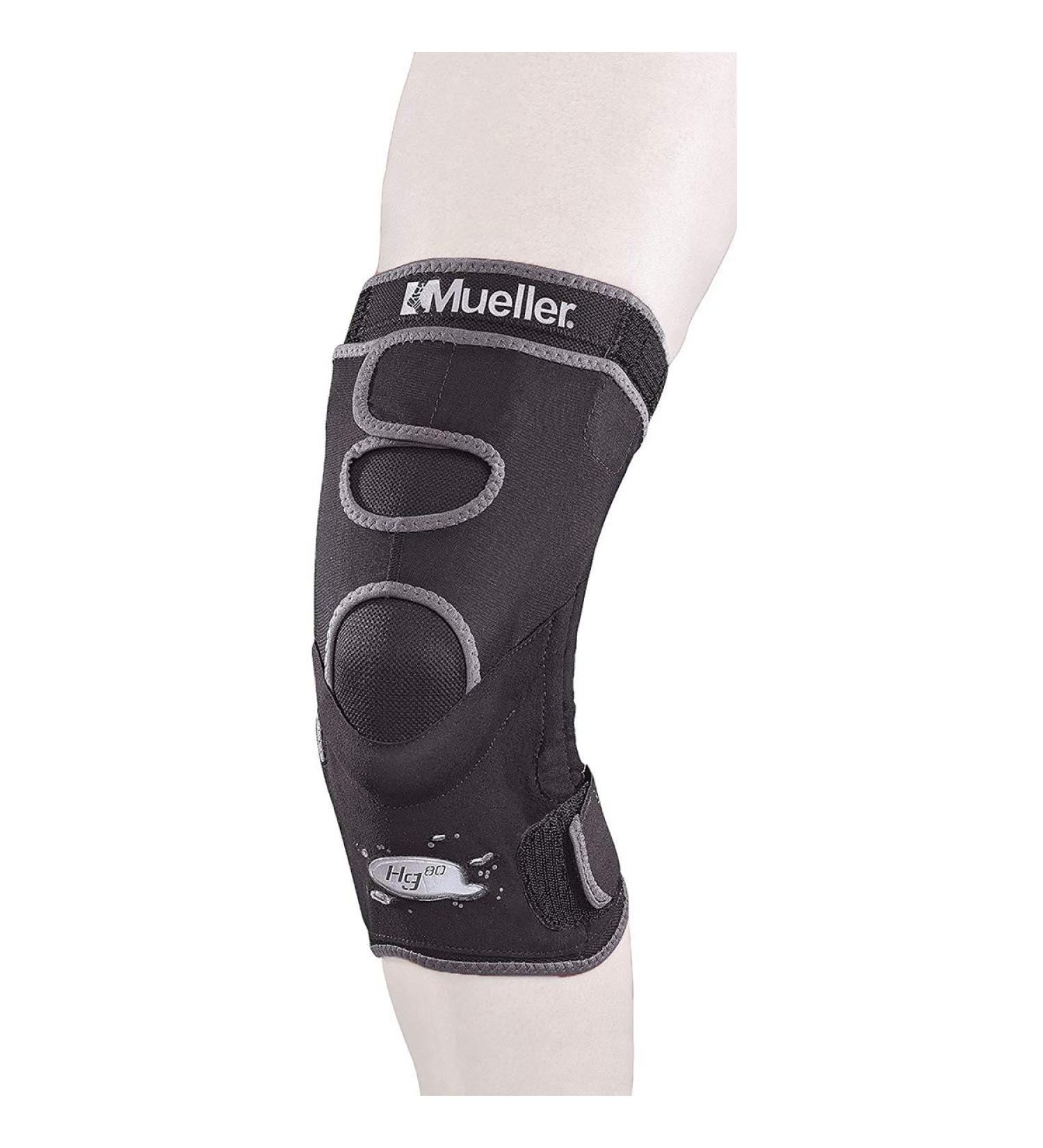 Mueller Sports Medicine 54113 HG80 Knee Brace - Black Large | International Shipping Available - Buy Online on GoSupps.com