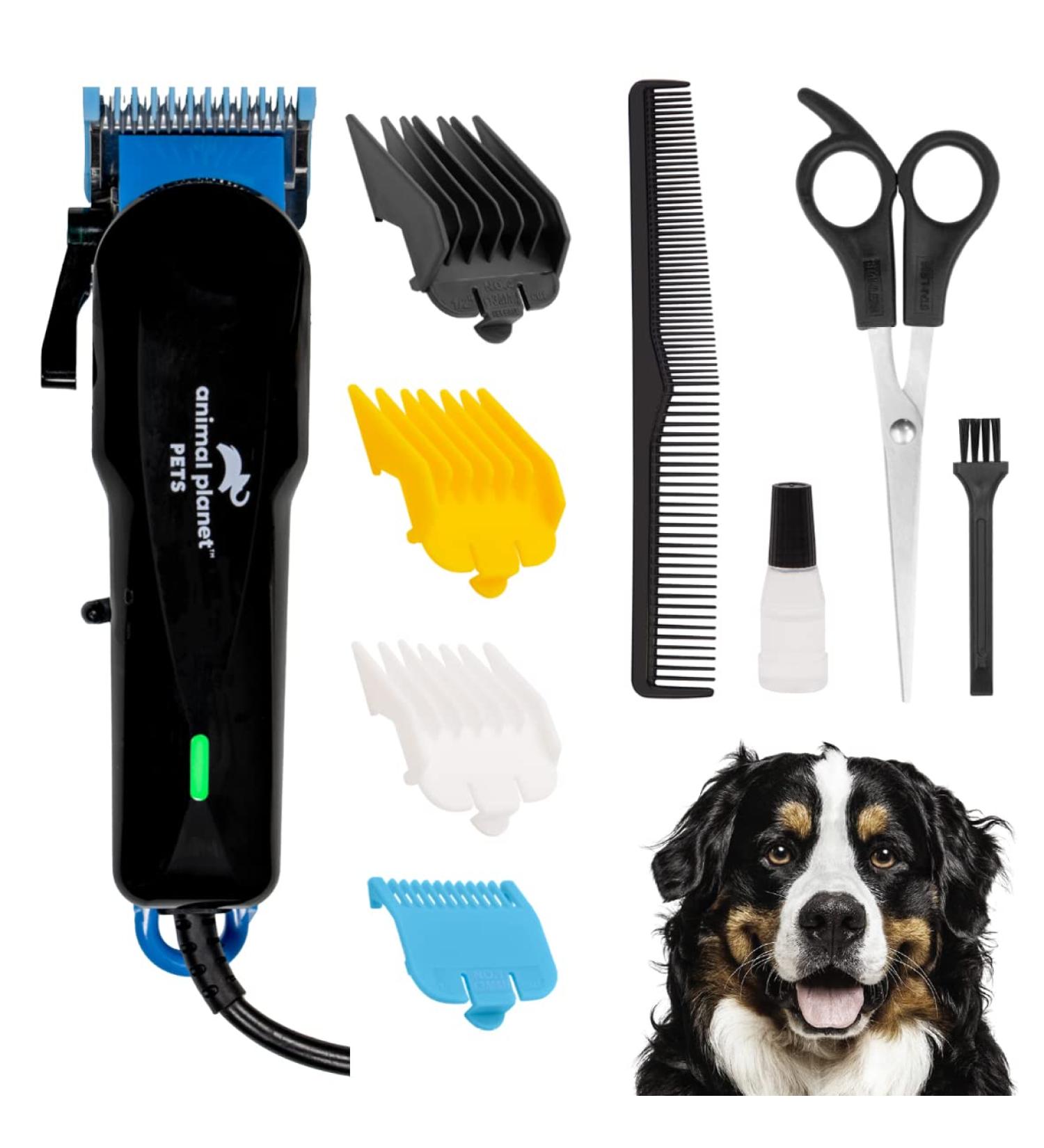 Animal Planet 59509 Corded Professional Pet Clippers Kit and Accessories/Dog & Cat Fur Trimmer/High Precision Low Noise Shaver - Buy Online on GoSupps.com