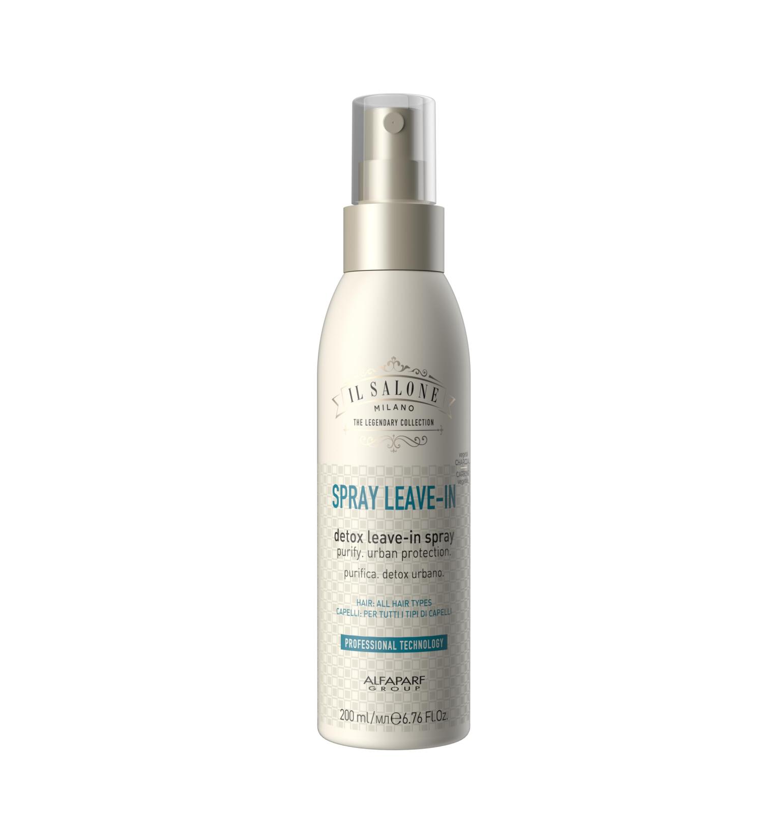 Il Salone Milano Detox Leave In Conditioner Spray - Scalp Buildup Remover & Moisturizing Hair Detangler for All Hair Types (200 ml) - International Shipping Available - Buy Online on GoSupps.com