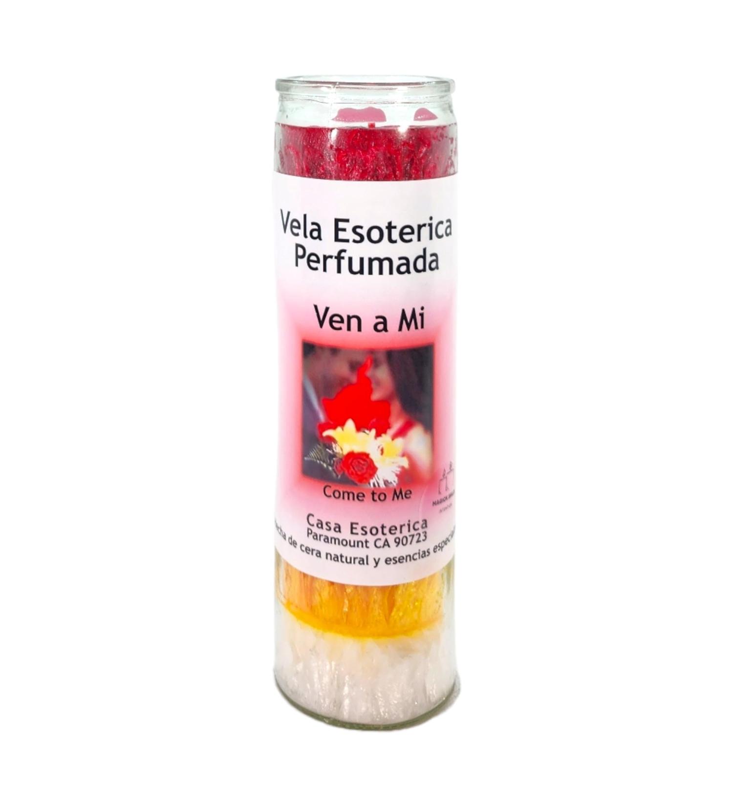 Buy Come to ME 7COLOR Palm Wax Spell Candle | Vela CASA ESOTERICA PERFUMADA - Enhance Spiritual Intentions Online - Buy Online on GoSupps.com