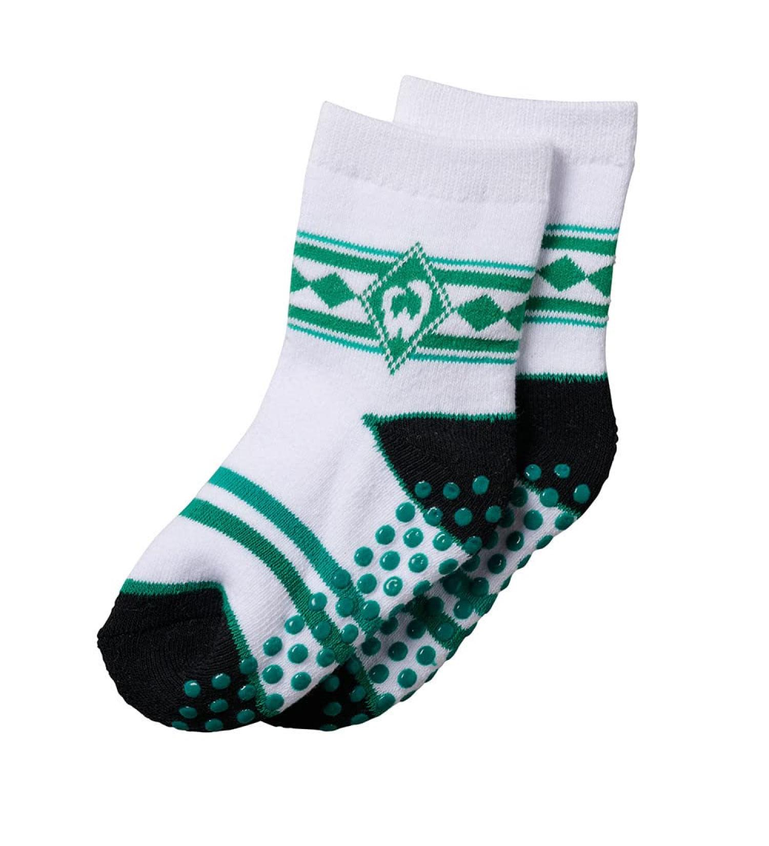 Werder Bremen SV baby socks diamond ABS 21/24 white
