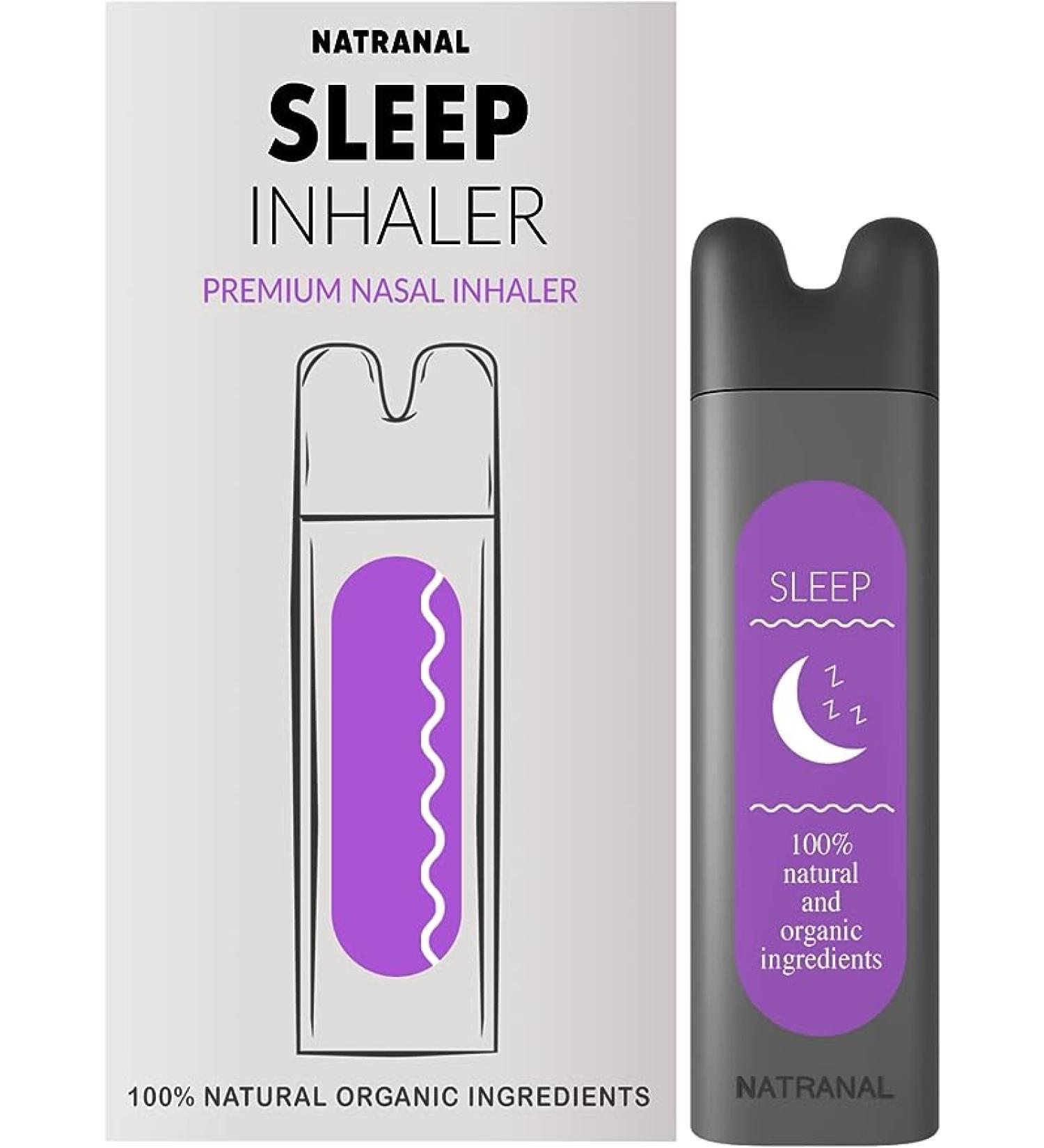 Natranal Sleep Nasal Inhaler Stick - Organic Aromatherapy with Natural Delicious Aromas - Made in USA (1 Pack) - Buy Online on GoSupps.com