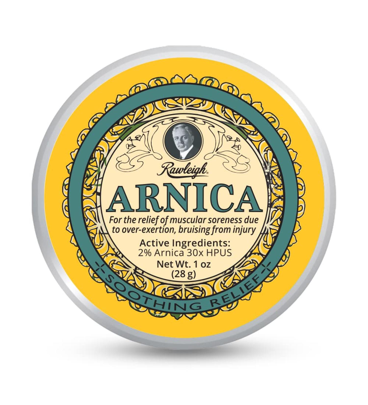 Rawleigh Arnica 1 oz Pain Relief Cream | Muscle, Joint, and Insect Bite Relief | Swelling and Bruise Treatment | 1 Ounce Pack - Buy Online on GoSupps.com
