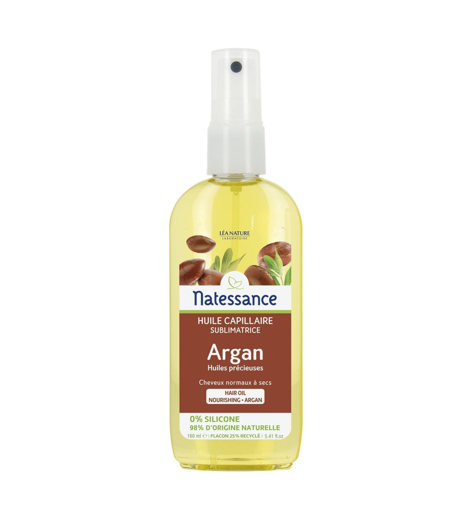 Natessance Naturel Smoothing Argan Hair Oil 160 ml