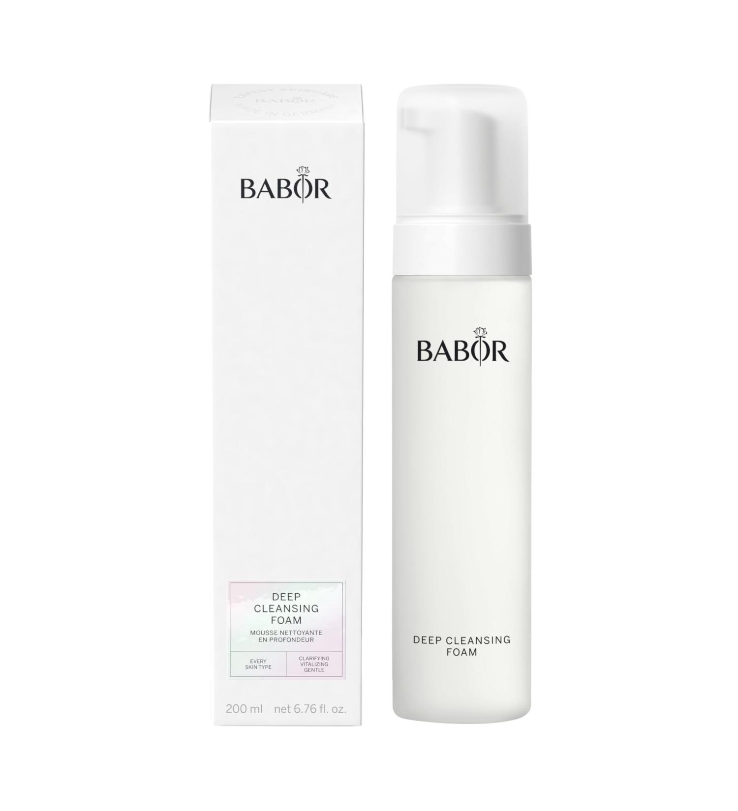 Babor Cleansing Foam for Combination & Oily Skin - Vegan Daily Face Wash 200ml | Refreshing Cleanser | Market Launch 2023 - Buy Online on GoSupps.com