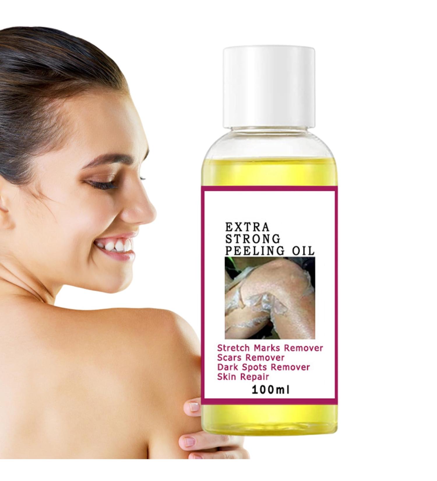 Yellow Peeling Oil - Old Yellow Scrub Oil - Exfoliating Oil for Dark Skin Dark Sports Remover Suitable for Hands and Feet - Buy Online on GoSupps.com