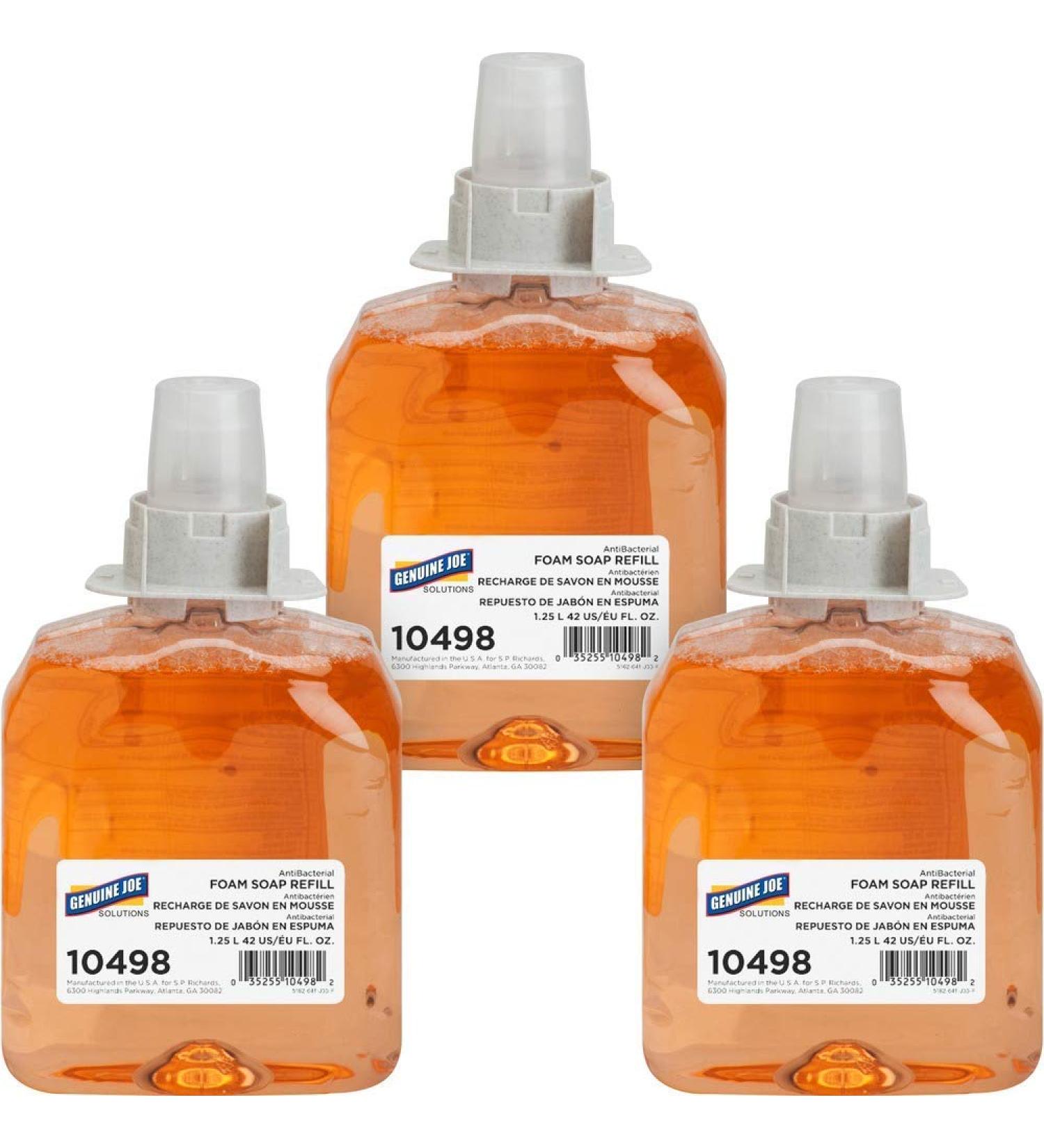 Boardwalk 8300 Foam Antibacterial Handwash Fruity 1250mL Refill 4/Carton