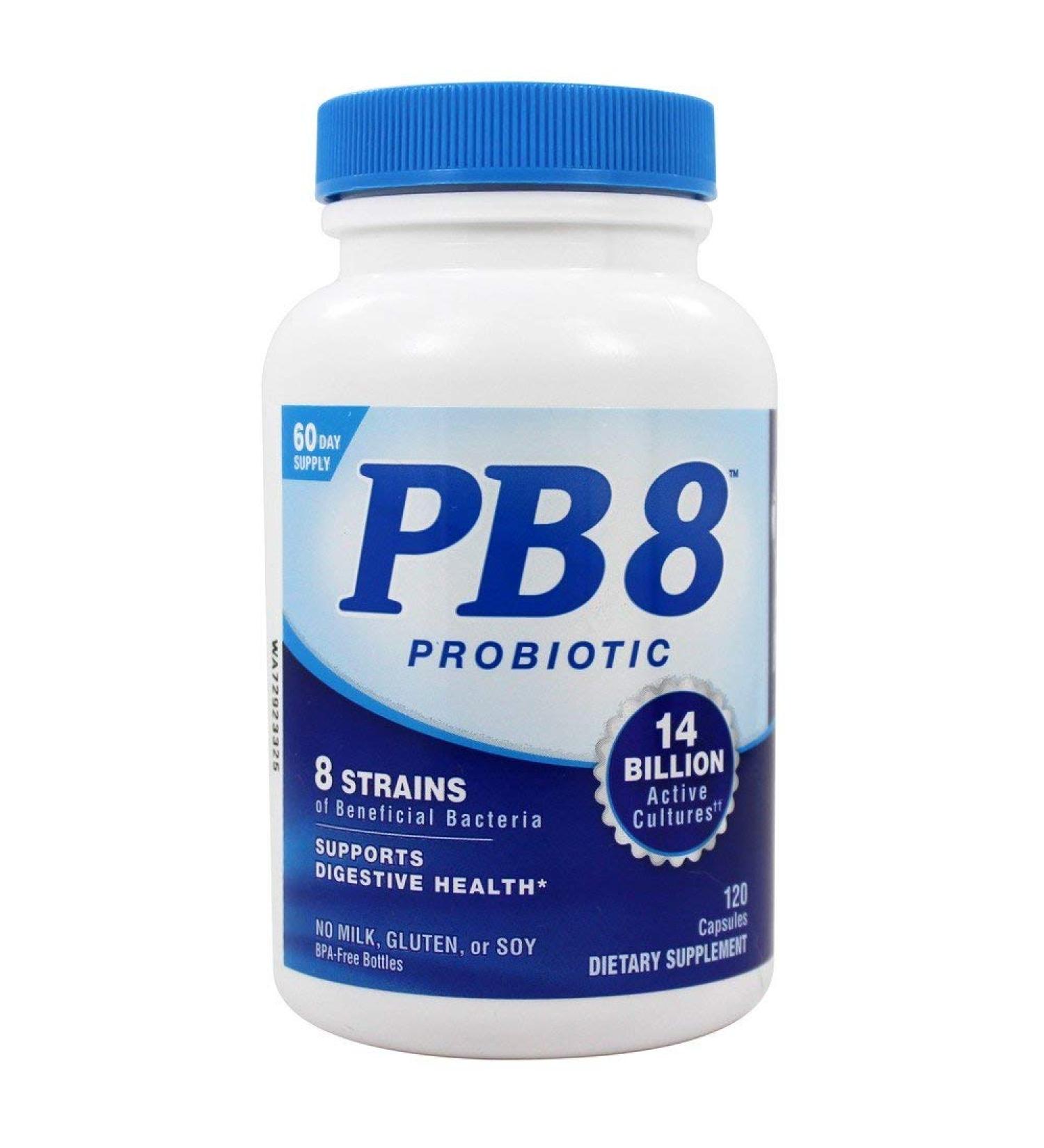 Nutrition Now PB 8 Pro-Biotic Acidophilus 120 Capsules (2 Pack) - Buy Online on GoSupps.com