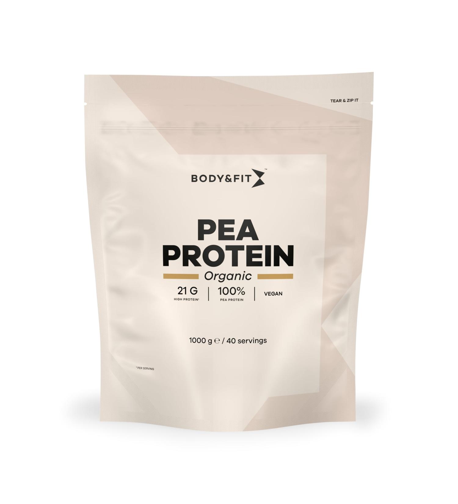 TIEM Body & Fit Pea Protein Organic Natural 1 kg