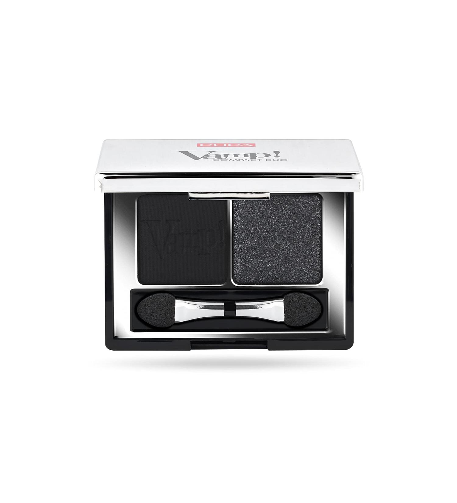 Pupa Milano Vamp! Compact Duo Eyeshadow - 007 Dark Night - 0.078 Oz - Buy Online on GoSupps.com