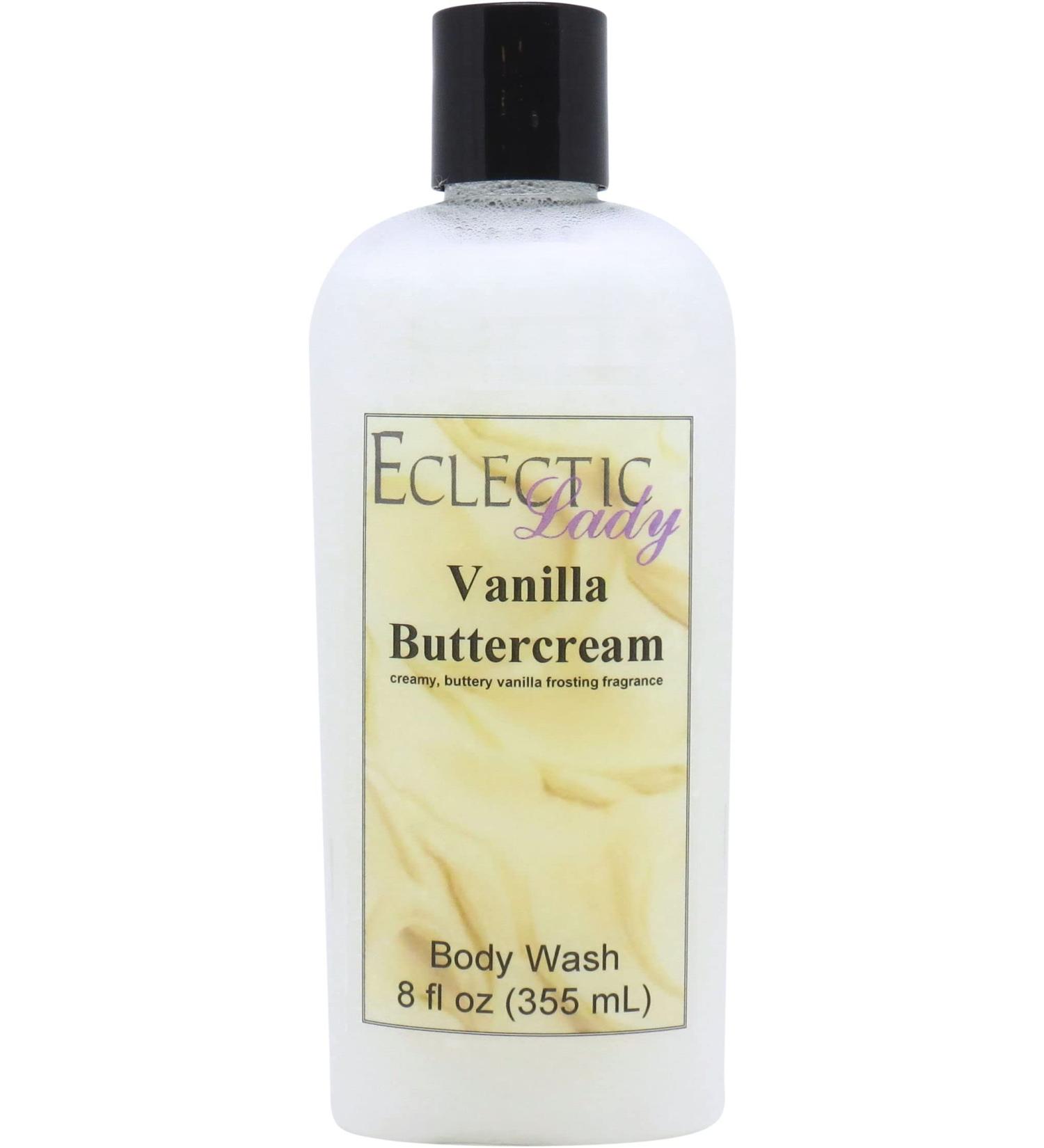 Eclectic Lady Liquid Pearl Body Wash - Vanilla Buttercream Scent 3-in-1 Use For Bubble Bath Hand Soap & Body Wash Phthalate-Free Vanilla Buttercream Fragrance Handcrafted in USA (8 oz) 8 Fl Oz (Pack of 1) - Buy Online on GoSupps.com