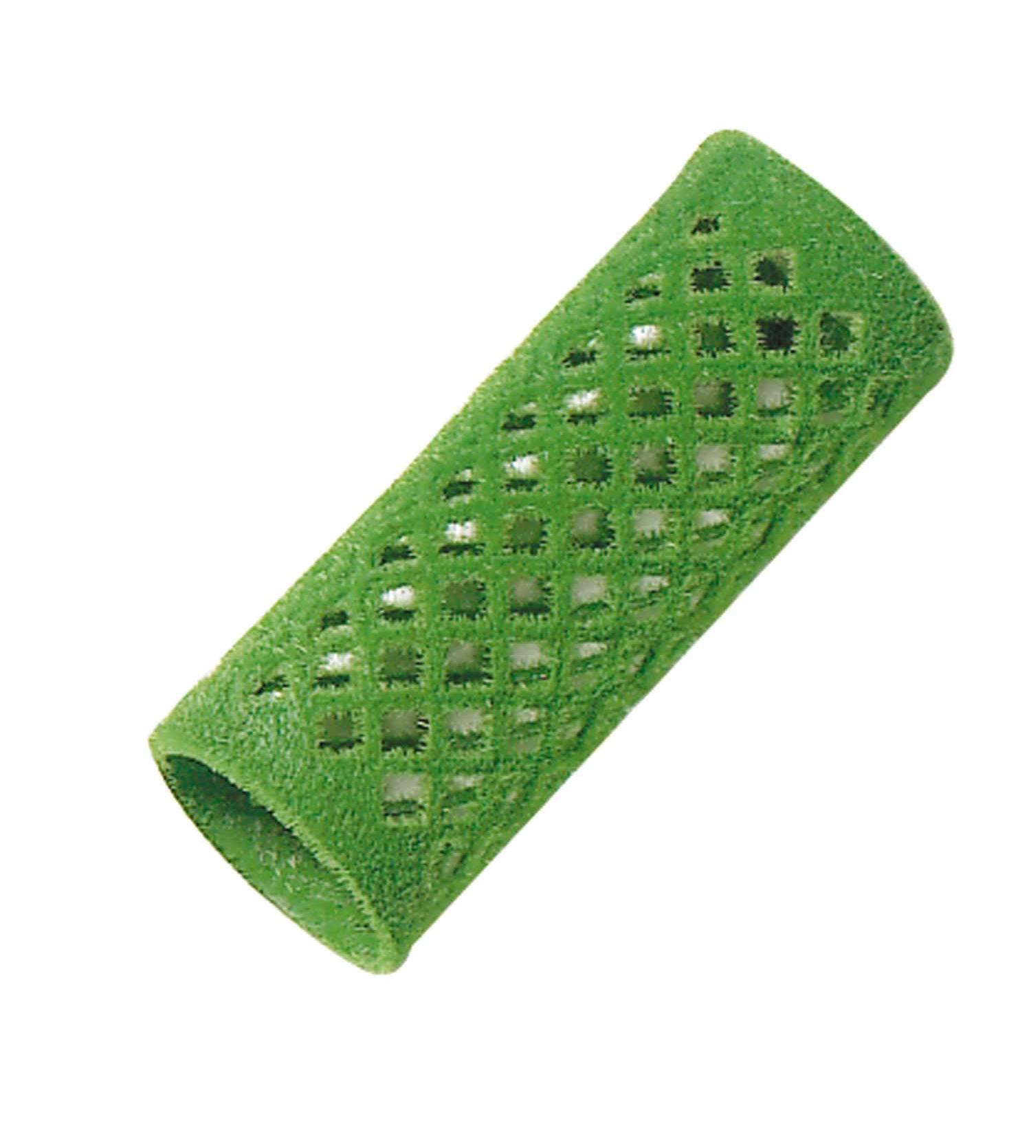 Comair 3012173 metal winder 12 pieces long 24 mm green Green 12 pieces (1 pack)