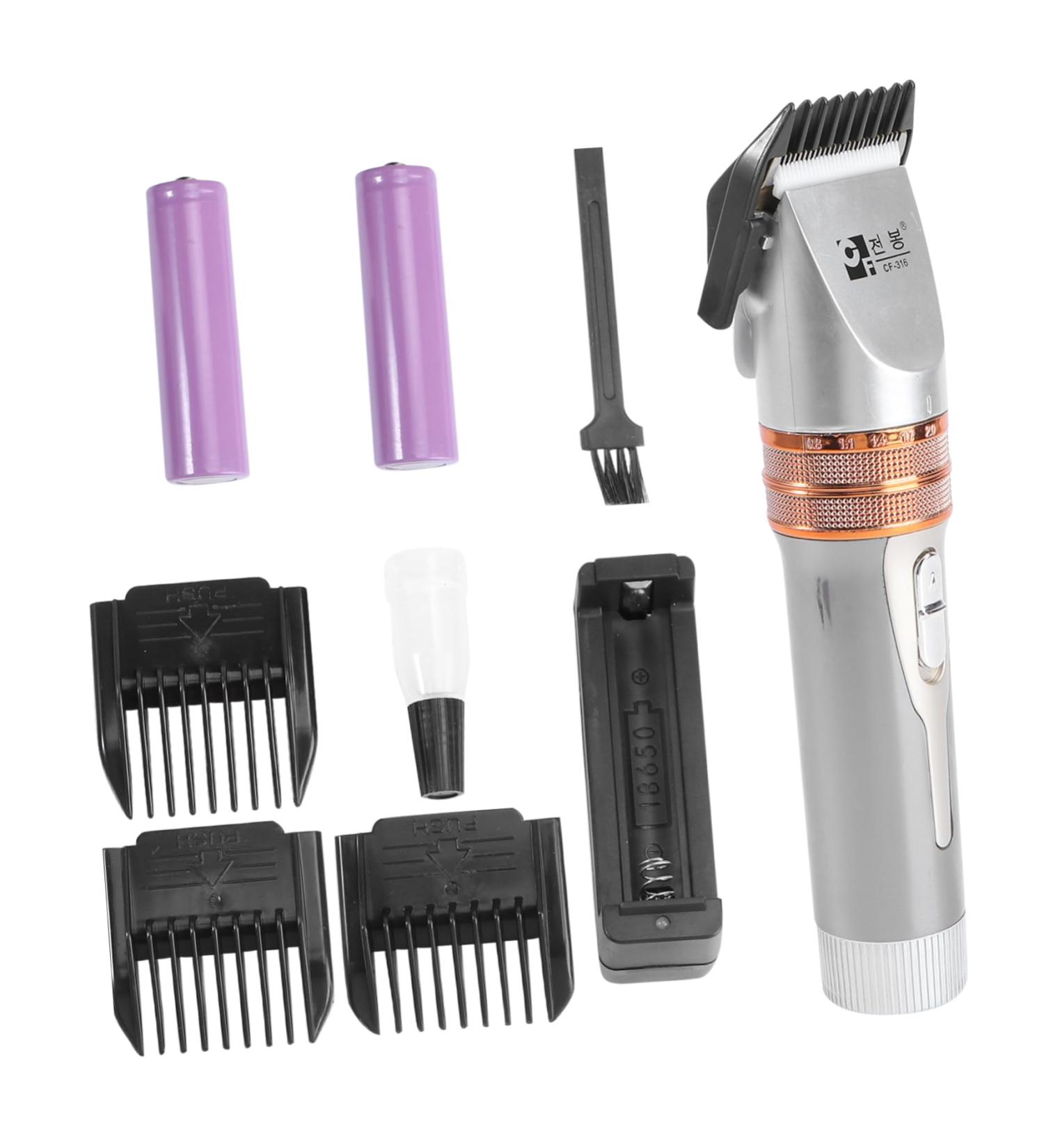 minkissy 1pc Hair Shaver Barber Trimmer Cordless Hair Clippers Hair Trimmer for Men Professional Hair Clippers Beard Trimmers Rechargeable Hair Trimmer Charging Mode Man Lip Gloss 18.5x4.5cm Assorted Color - Buy Online on GoSupps.com