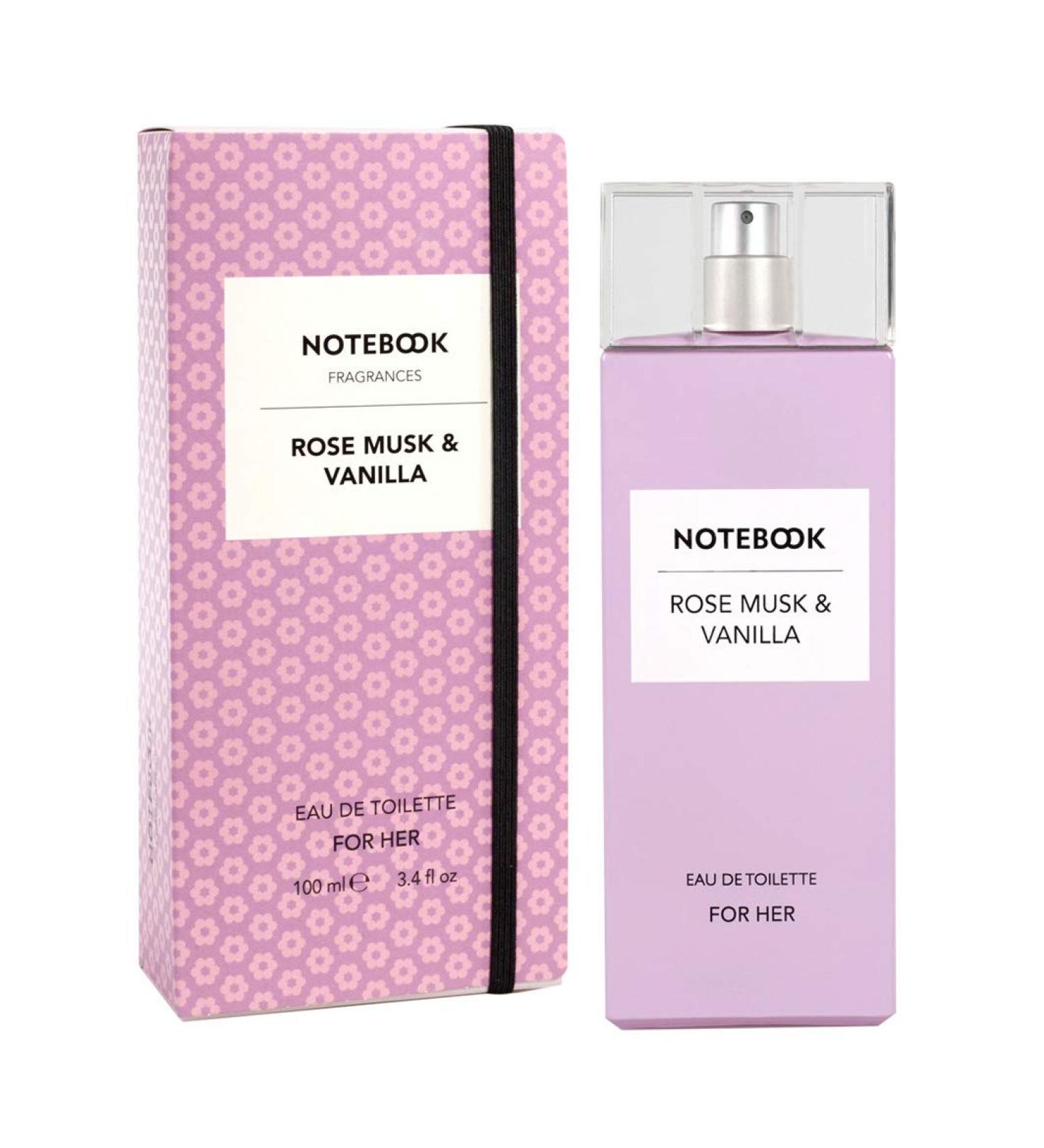 Notebook Rose Musk & Vanilla By Selectiva Edt Spray 3.4 Oz - Buy Online on GoSupps.com