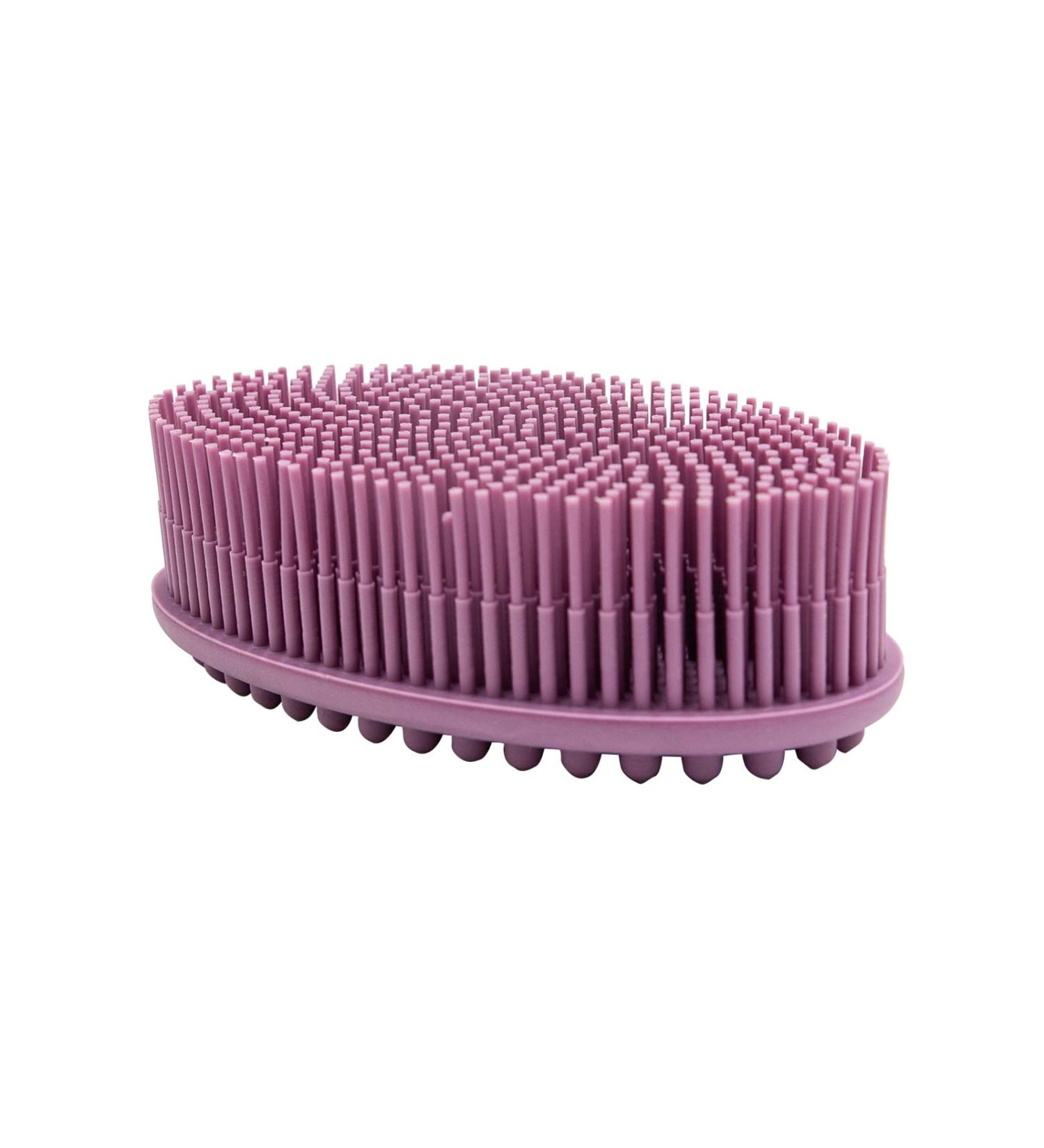 Silicone Bathing Brush - Gentle Shower Brush for Wet & Dry Use | Exfoliate Dead Skin & Improve Circulation | Ideal for Cellulite Massage - Buy Online on GoSupps.com