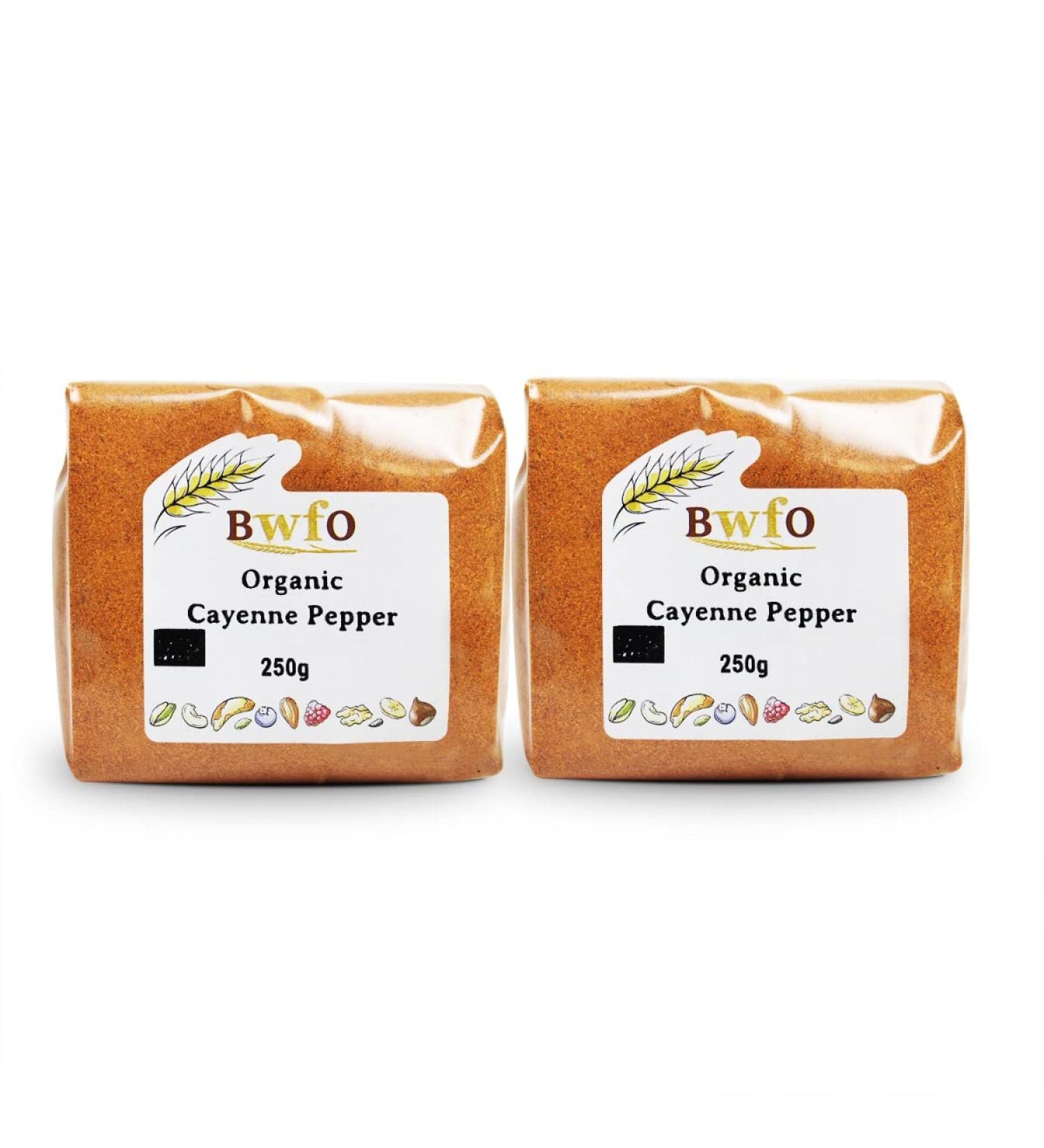 Organic Cayenne Pepper 500g (BWFO)