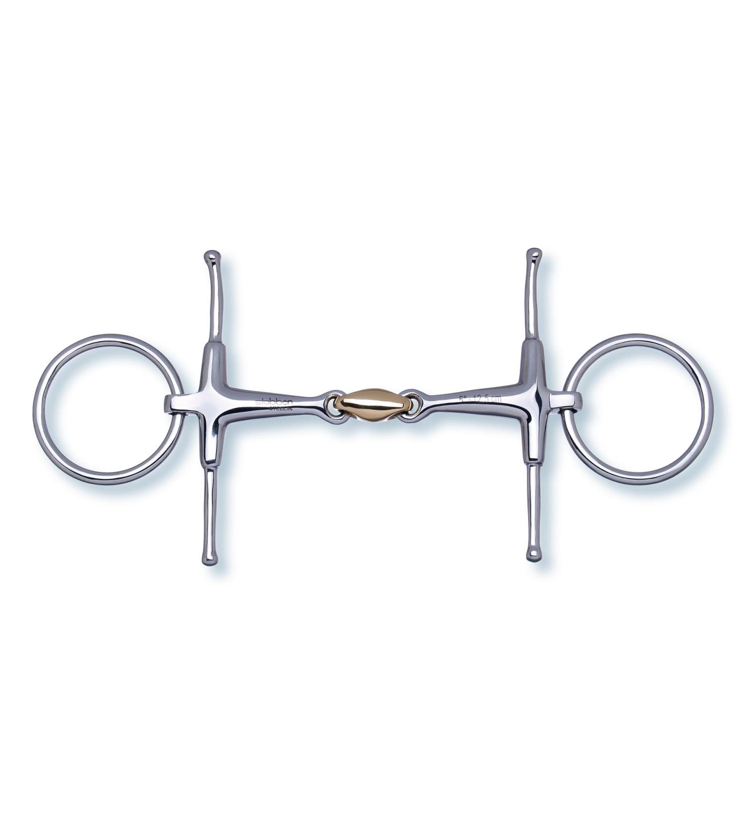 St bben bit 2278 Fulmer bridle 14.5 cm - 16 mm - Sweet Copper middle piece