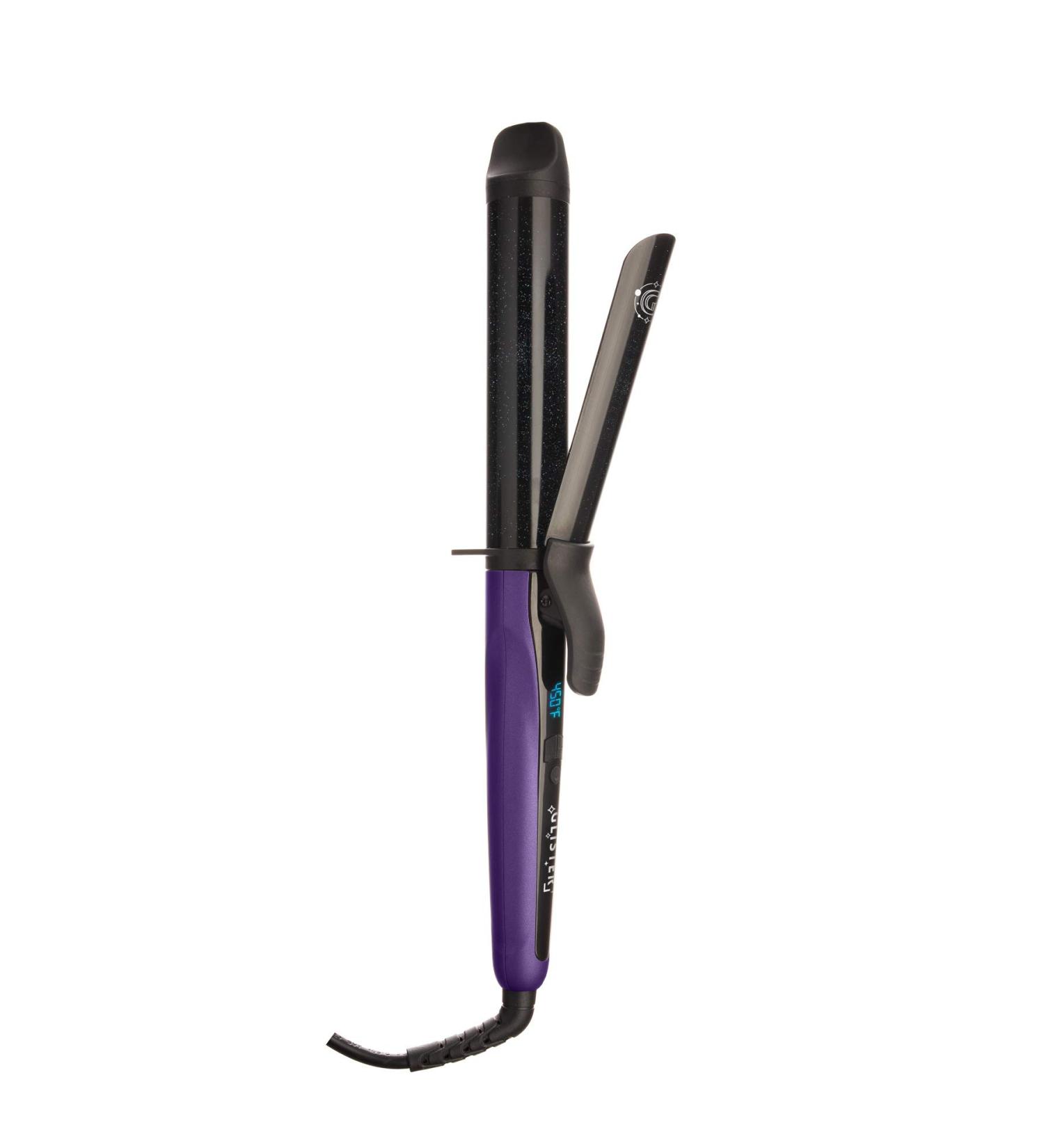 Buy Interstellar Cosmic Digital Clip Curler - Professional Salon-Grade Hair Styling Tool for All Hair Types | Perfect Gift for Girls - Ultraviolet - Buy Online on GoSupps.com