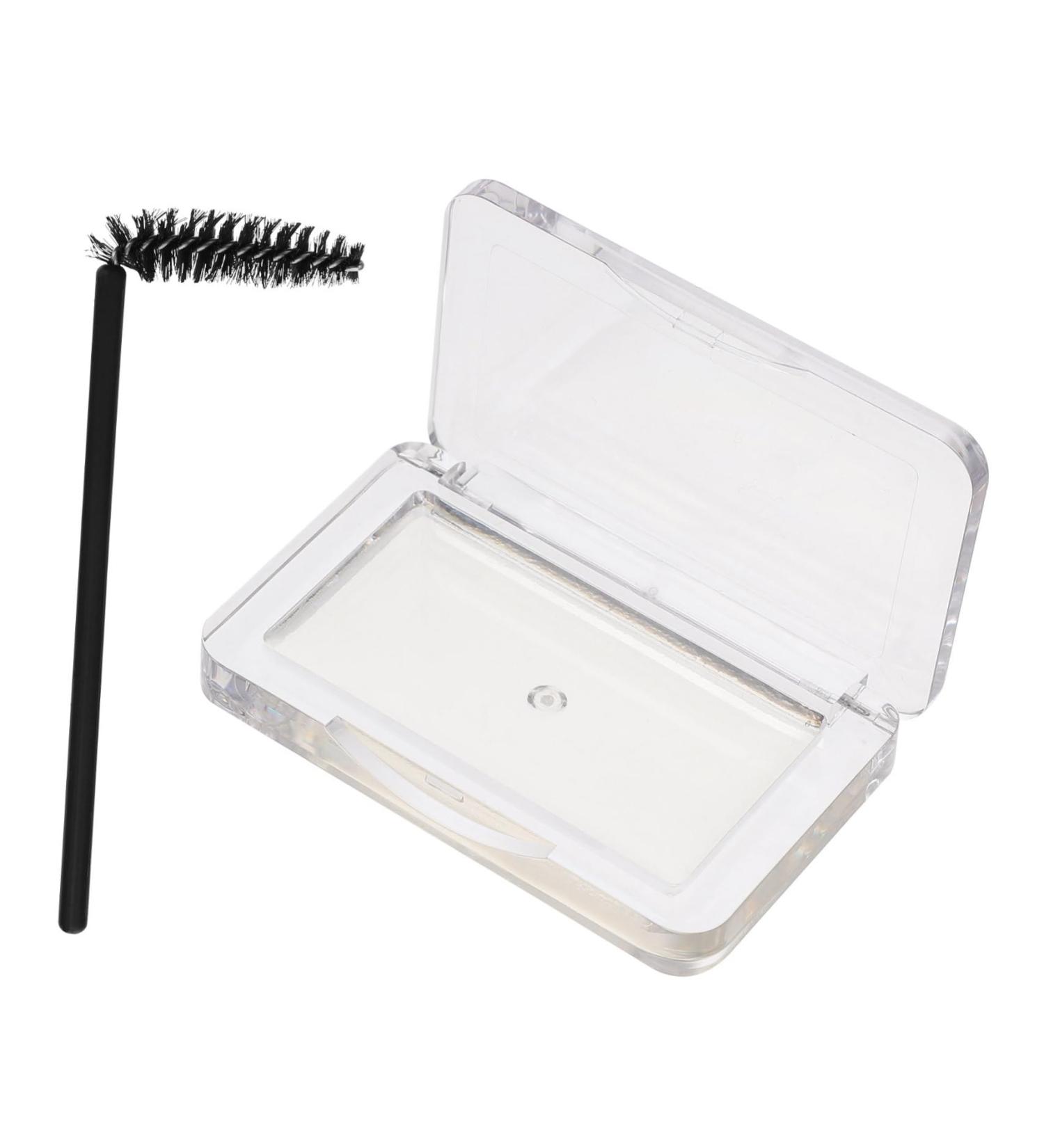 ZERO 1 Set Eyebrow Shaping Styling Soap Transparent Brow Styling for Eyebrow Shaping with Brush for Make Up Daily Use - Buy Online on GoSupps.com