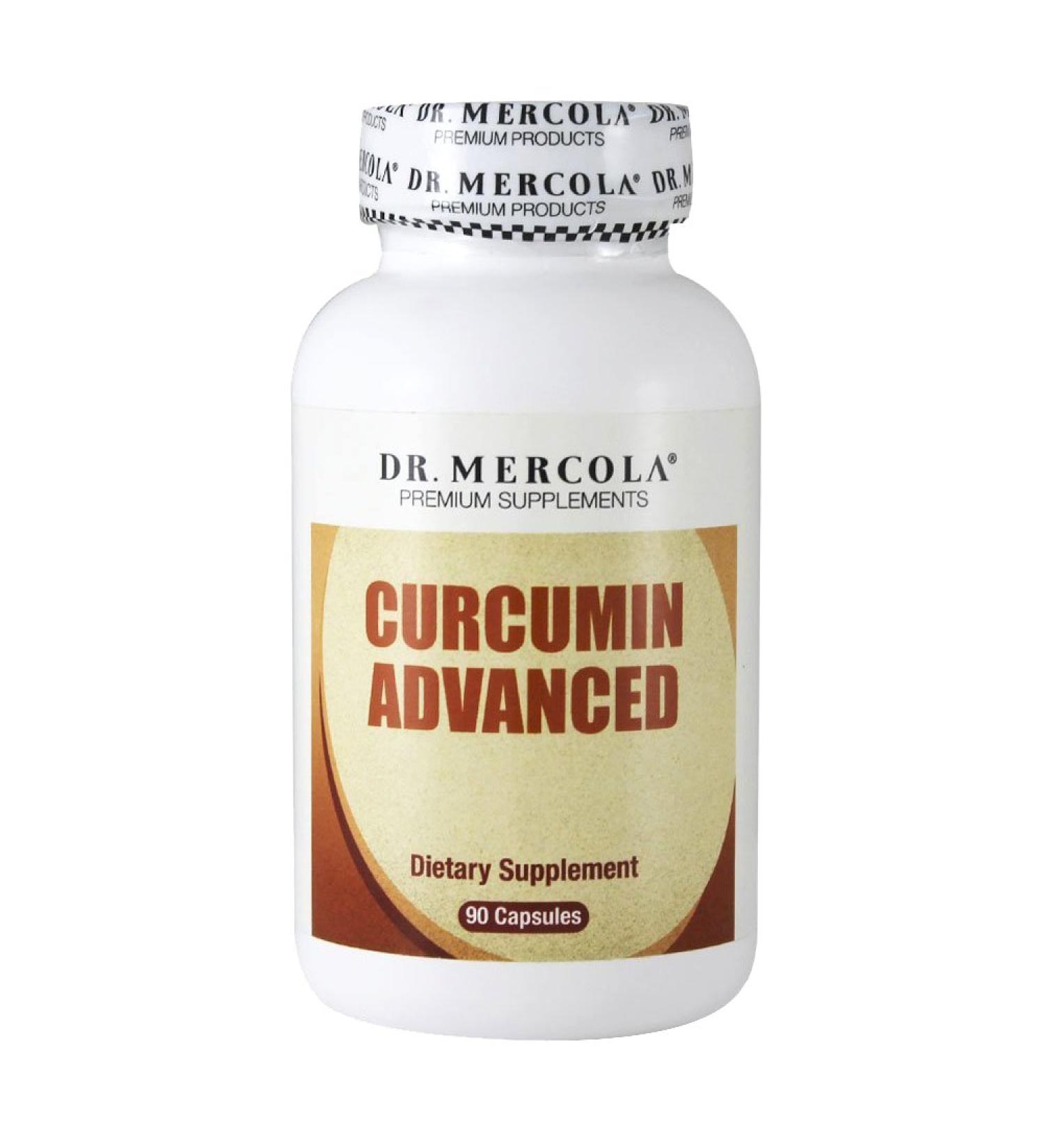 Dr. Mercola Curcumin Advanced - 90 Capsules for Enhanced Wellness - Buy Online on GoSupps.com