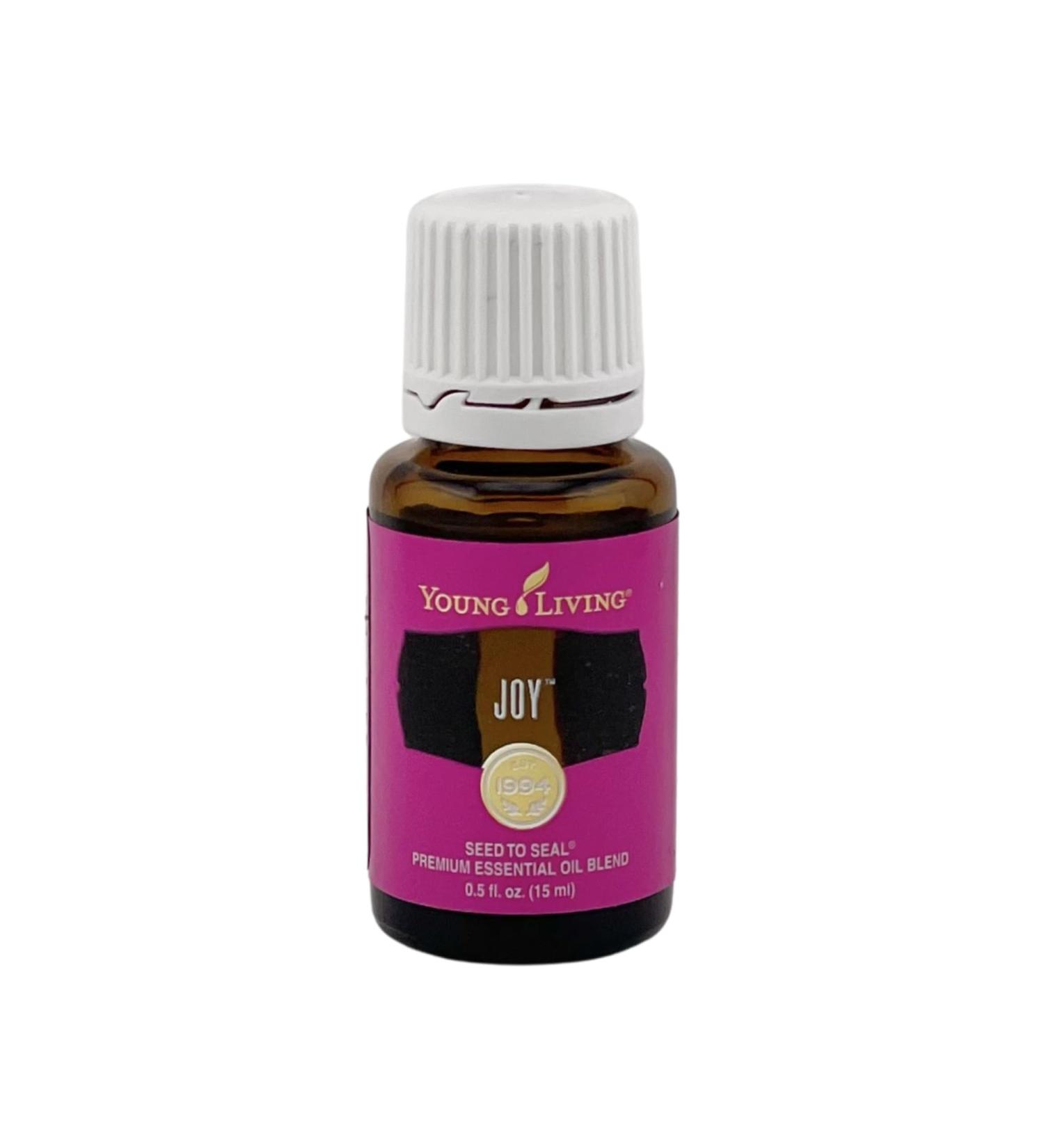 Young Living Joy Essential Oil 15ml - Uplifting Aromatherapy for Happiness & Well-Being - Enhance Mood & Energy - International Shipping Available - Buy Online on GoSupps.com