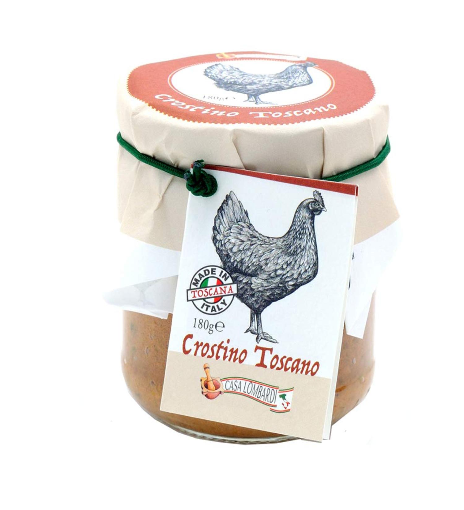  Tipiak Tuscan Crostini P t with Chicken Livers 180g - Buy Online on GoSupps.com