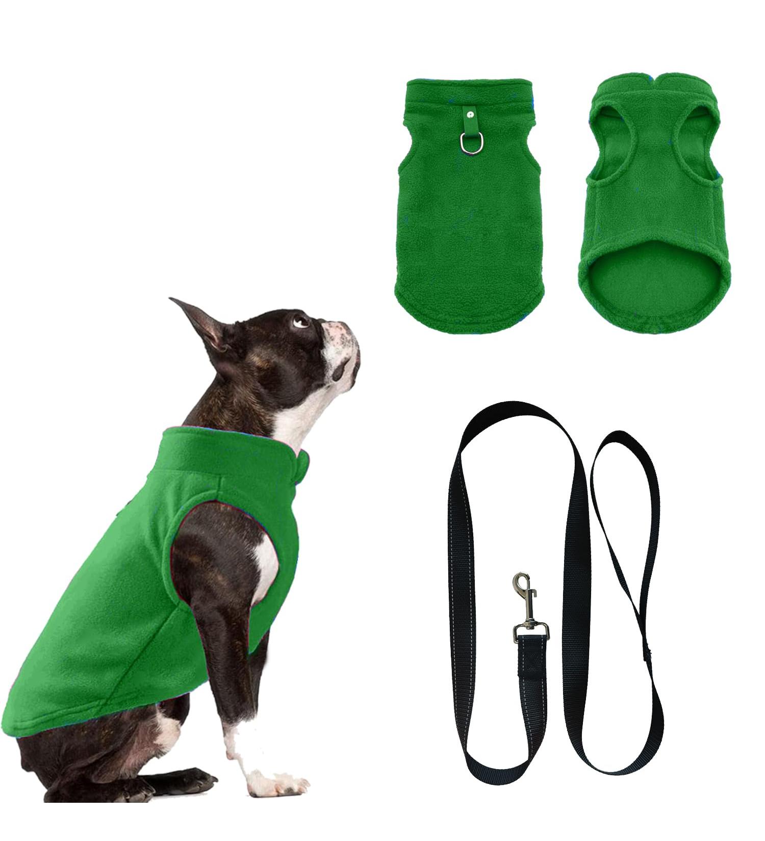 Shop Green M Dog Coat & Sweater for Small Dogs | Chihuahua Clothing for Winter & Indoor/Outdoor Use - Buy Online on GoSupps.com