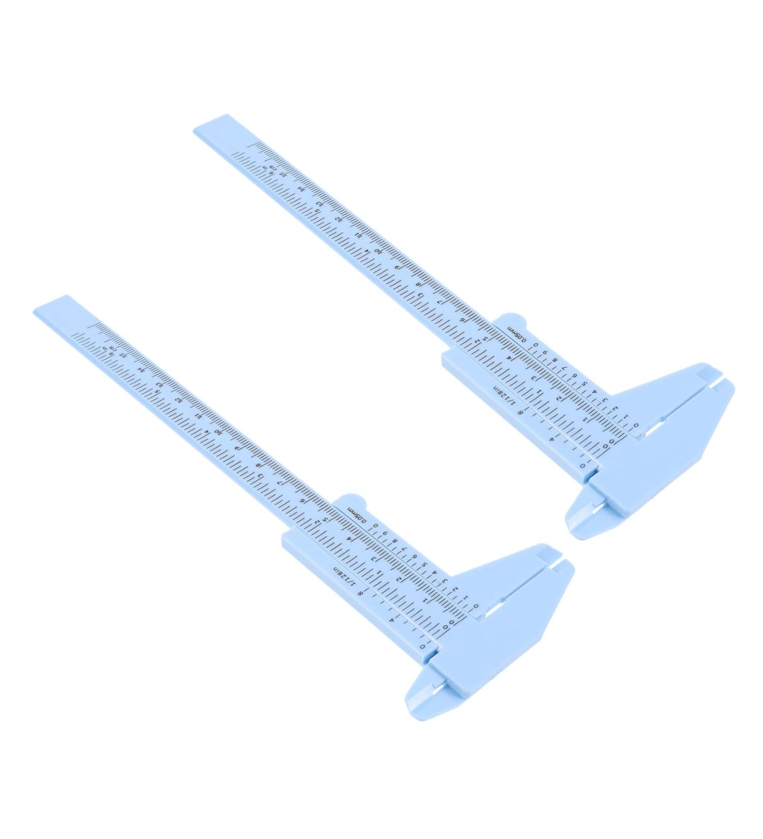 NOLITOY Multitools 2pcs Eyebrow Ruler Positioning Ruler Reusable Stencils Vernier Caliper Calipers Miss Accessories - Buy Online on GoSupps.com