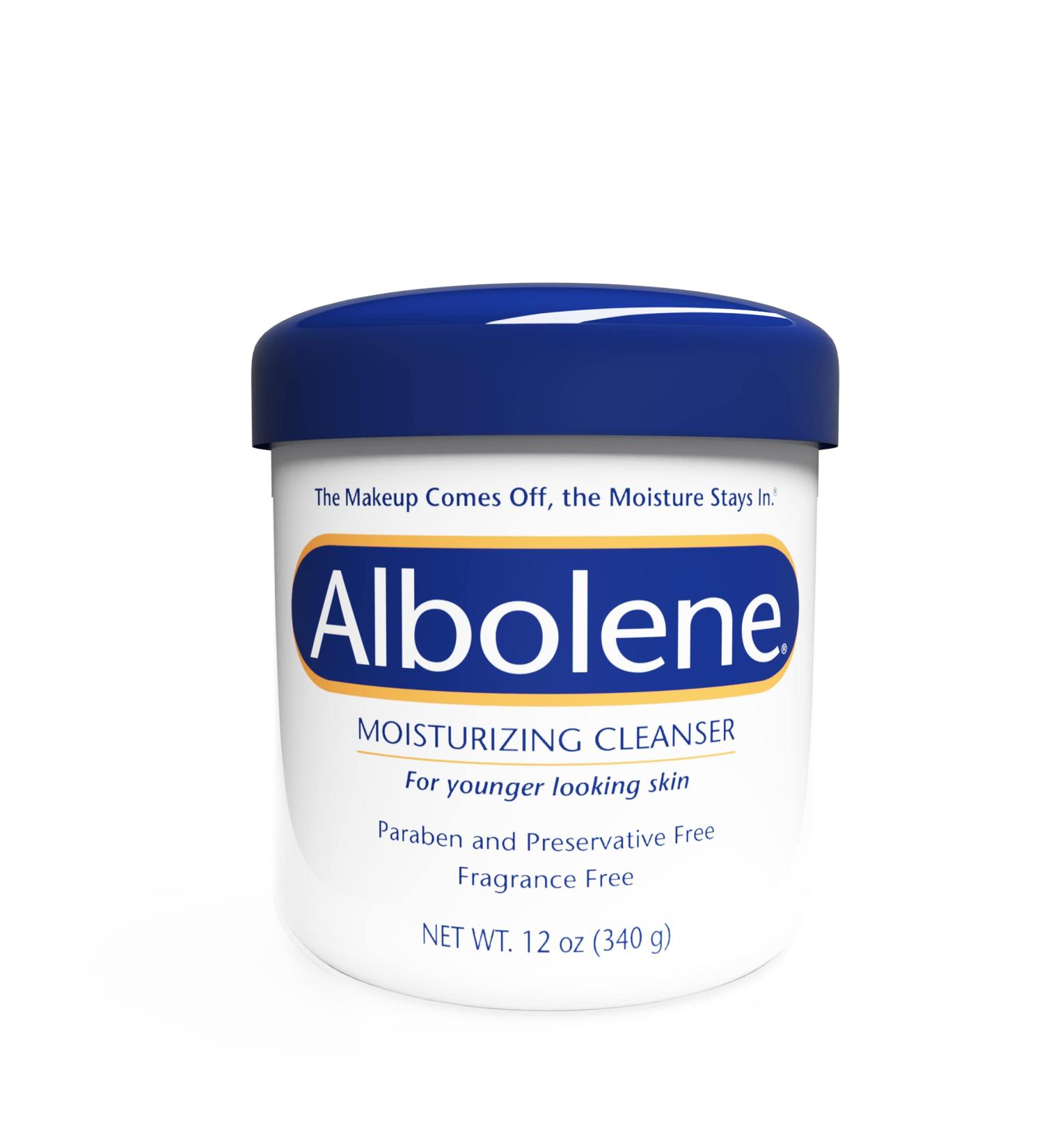 Albolene Face Moisturizer and Makeup Remover 12 oz - Fragrance-Free Facial Cleanser & Cleansing Balm - Buy Online on GoSupps.com