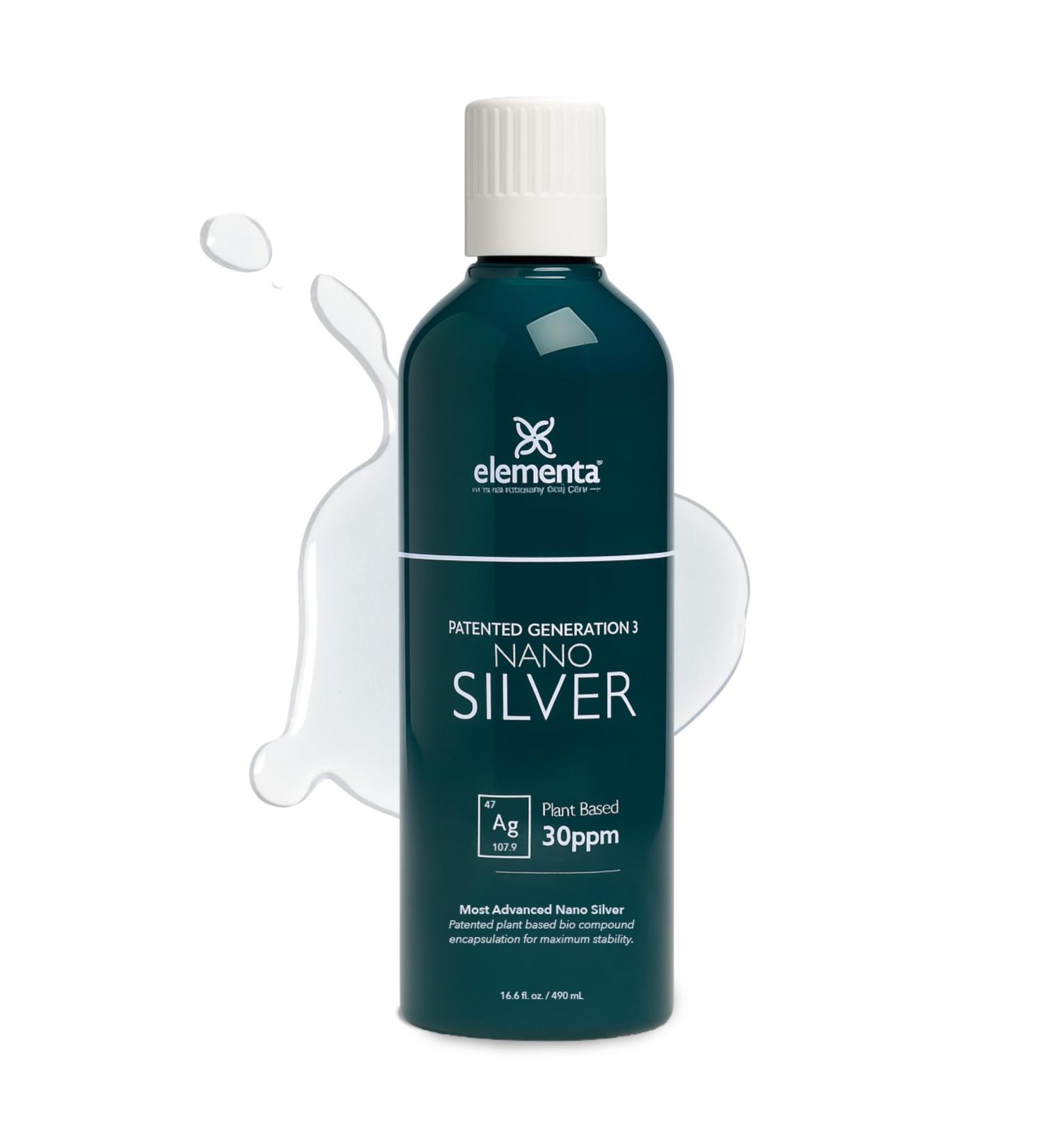 Elementa Silver- Nano Silver Liquid 16 oz. | Natural Immune Support - Buy Online on GoSupps.com