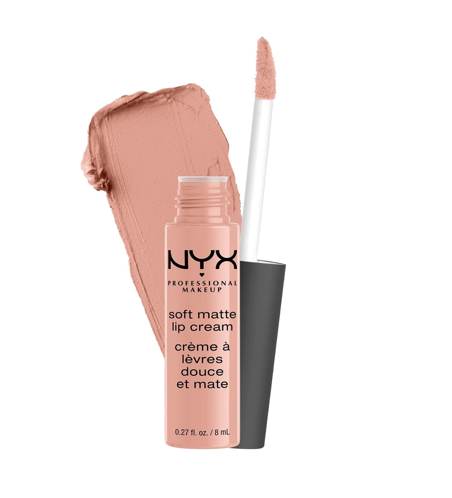NYX Professional Makeup Soft Matte Lip Cream - Cairo (Matte Pure Nude) 0.27 Fl Oz - Buy Online on GoSupps.com