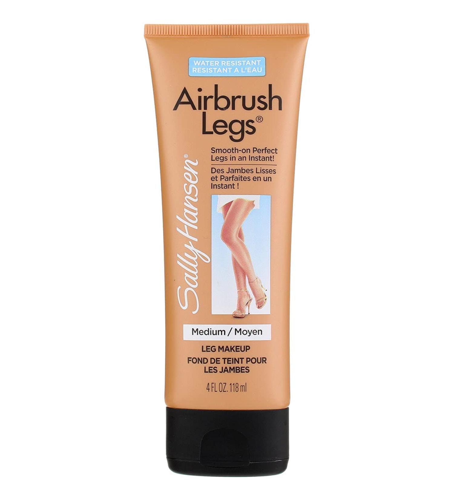Sally Hansen Airbrush Legs Medium 4 Oz Tube 2 Pack - Flawless Leg Coverage for All Skin Types - International Shipping Available - Buy Online on GoSupps.com