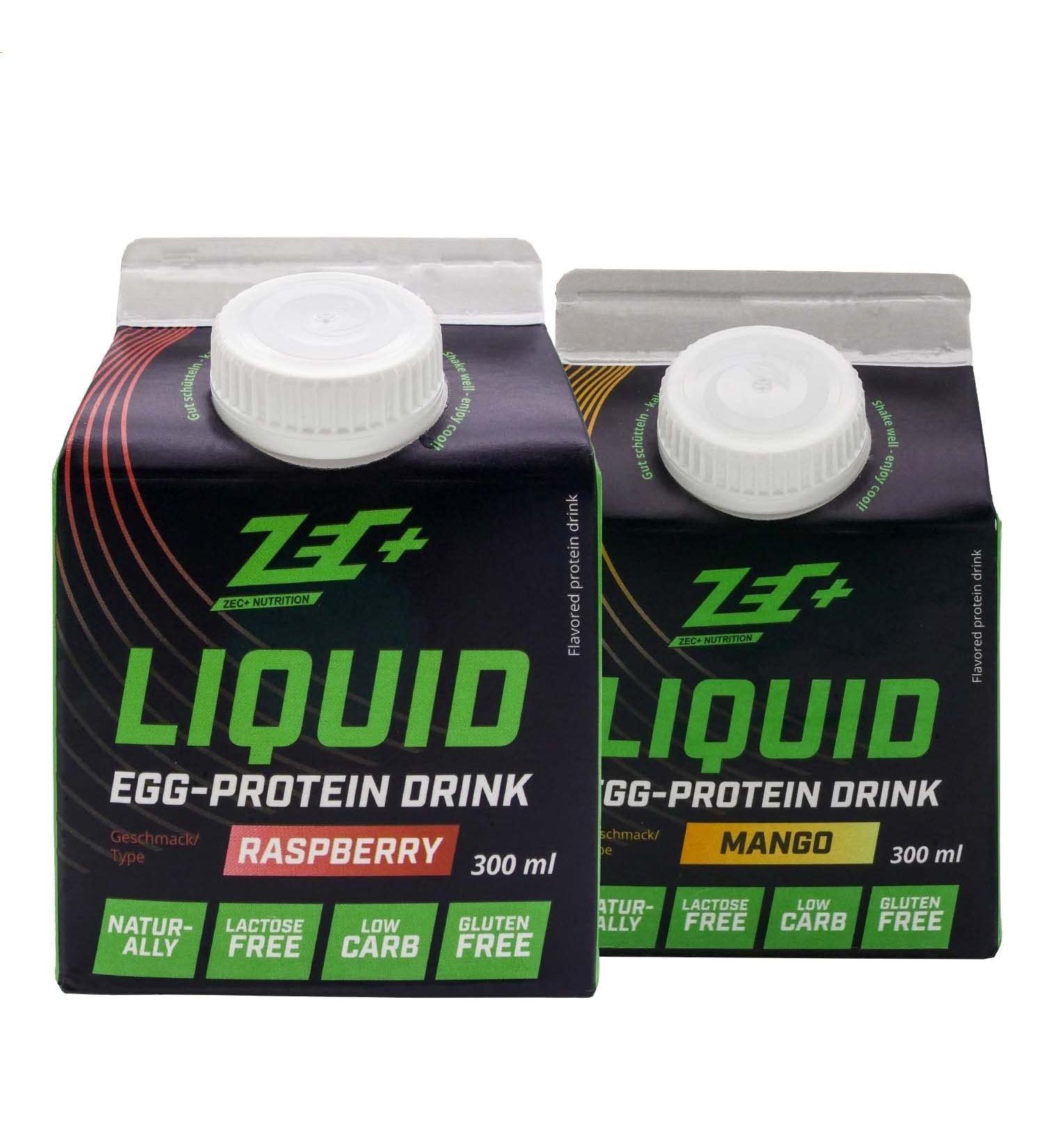 ZEC+ Liquid Egg 6-pack protein drink with 30g protein (2-pack 12-pack) 2-pack 3.6 l (1-pack)