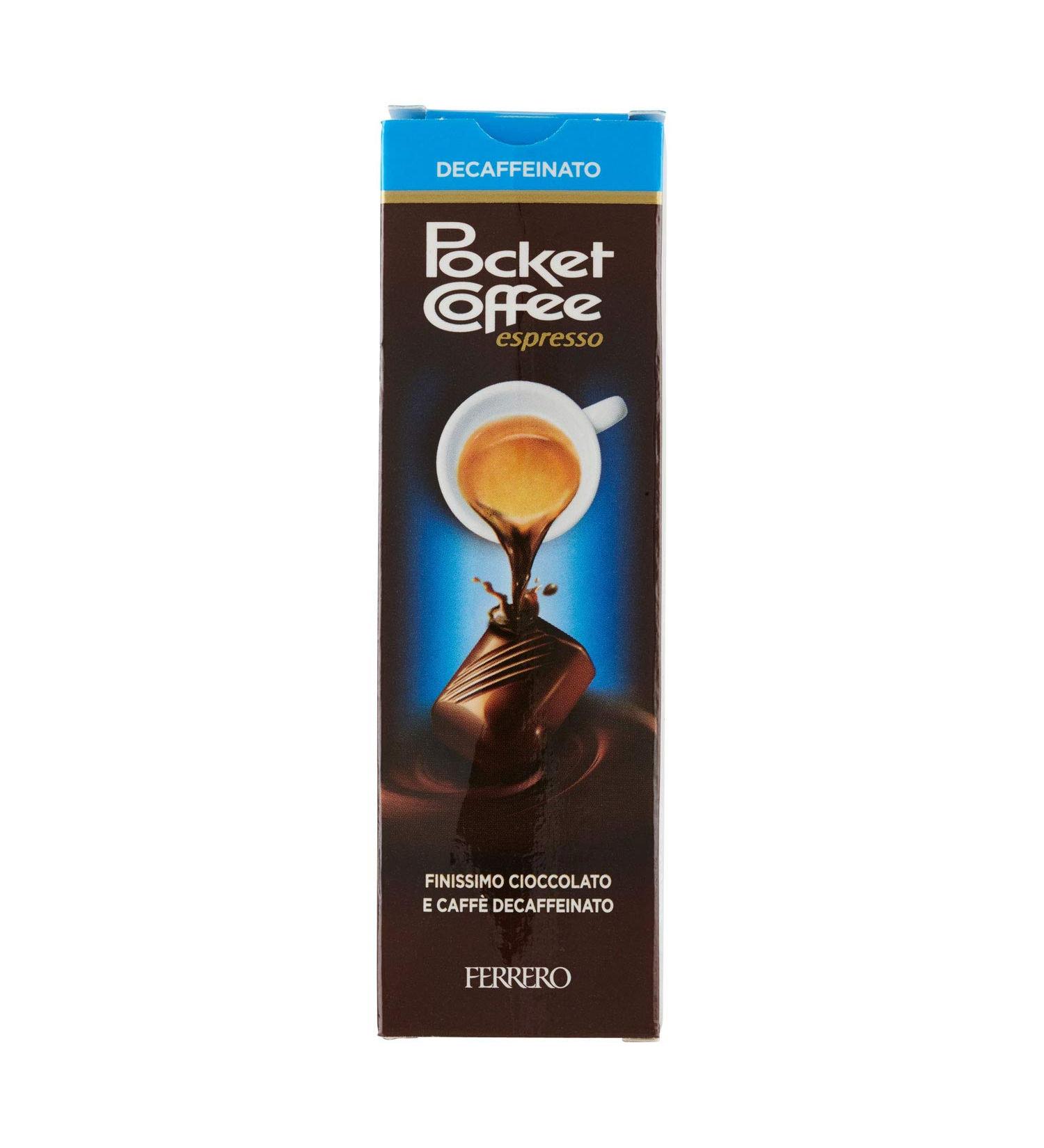  Ferrero Ferrero Pocket Coffee Decaffeinated Espresso 5 Pralines 62.5 g - Buy Online on GoSupps.com