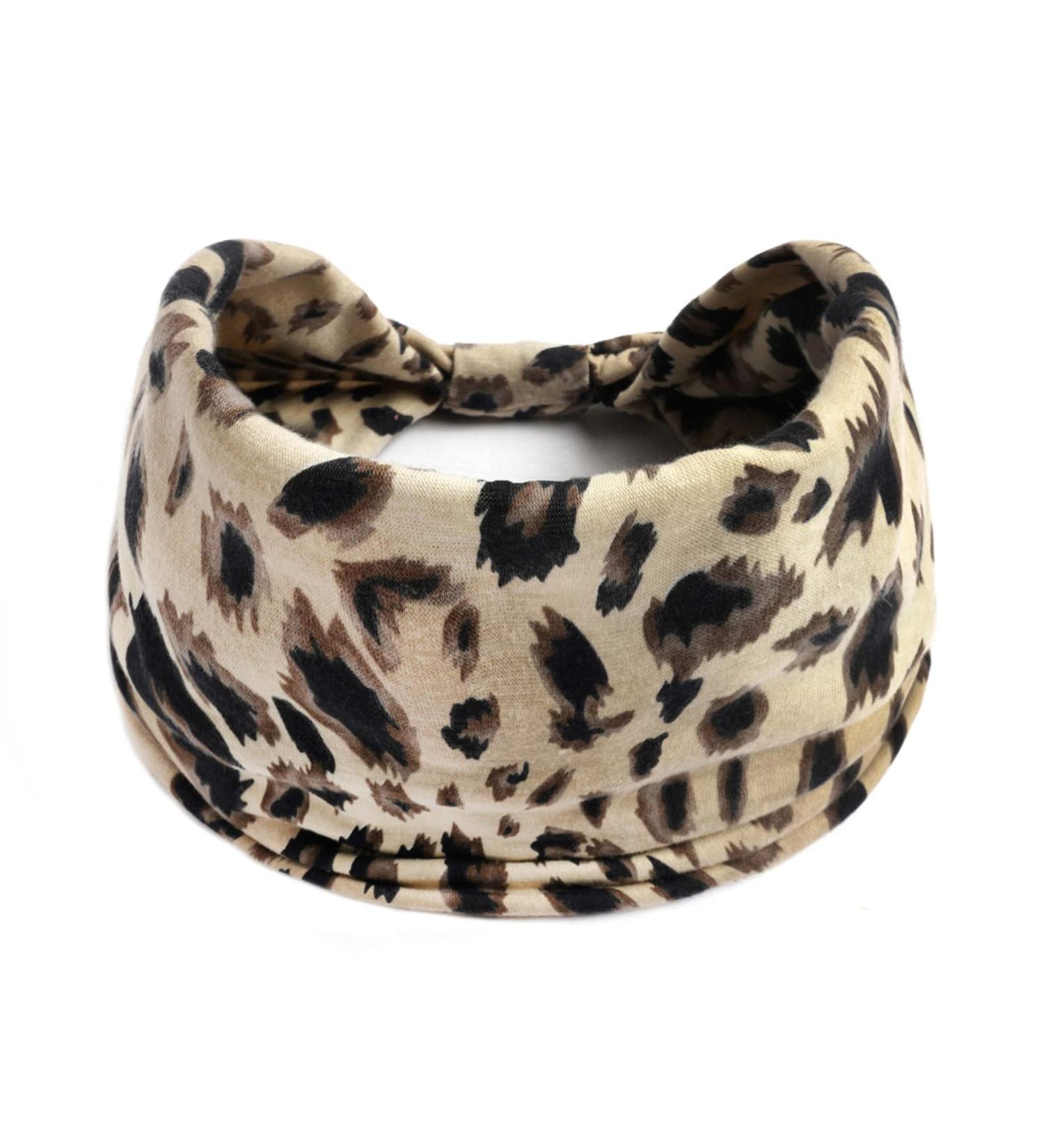 scicent Head Scarfs for Women Elastic Soft Boho Headband Flower Leopard Yoga Sport Hairbands Headbands For Women's Hair - 17 9217 - Buy Online on GoSupps.com