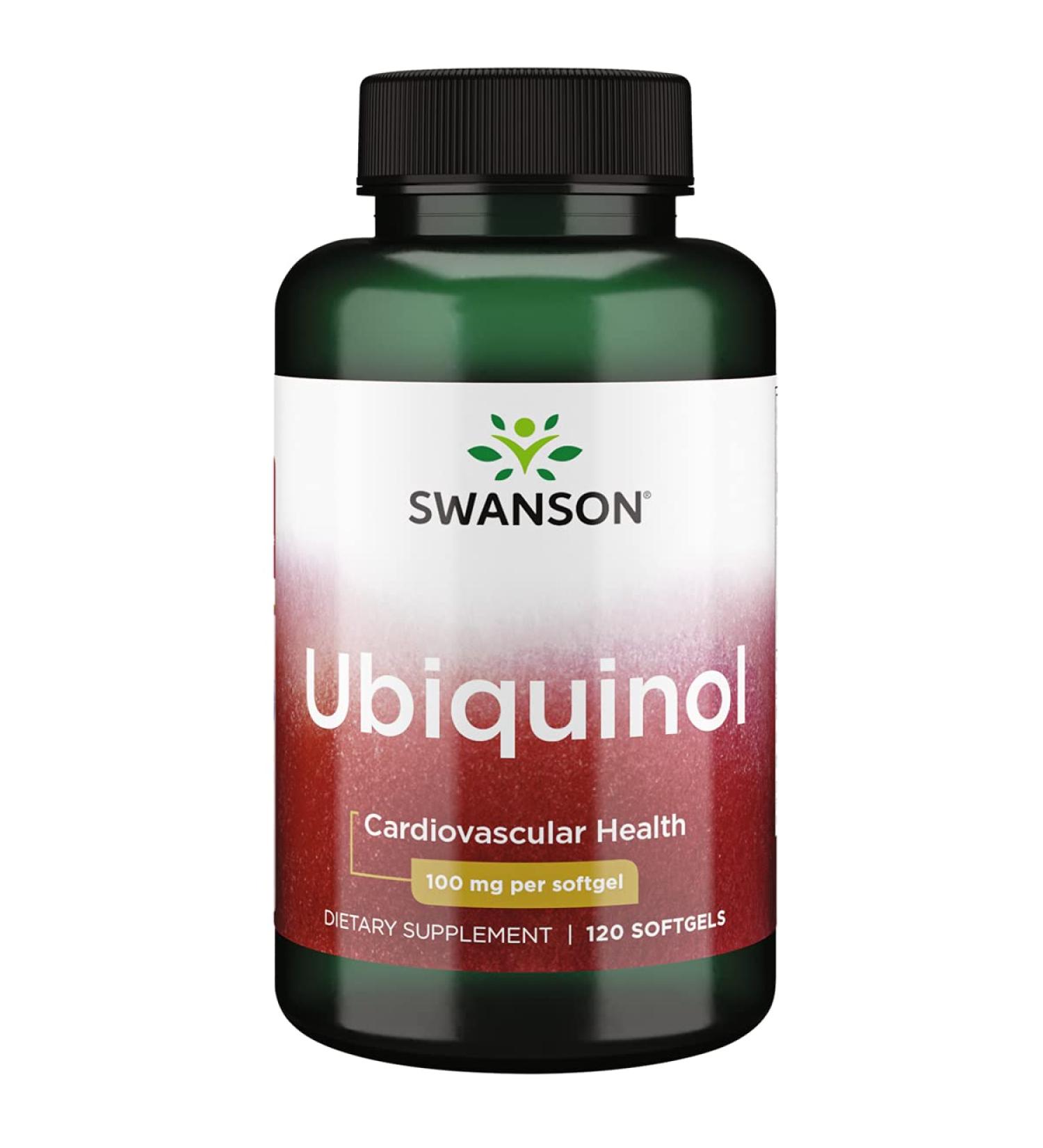 Swanson Ubiquinol 100mg - 120 Softgels | Premium Antioxidant for Heart Health | International Shipping Available - Buy Online on GoSupps.com