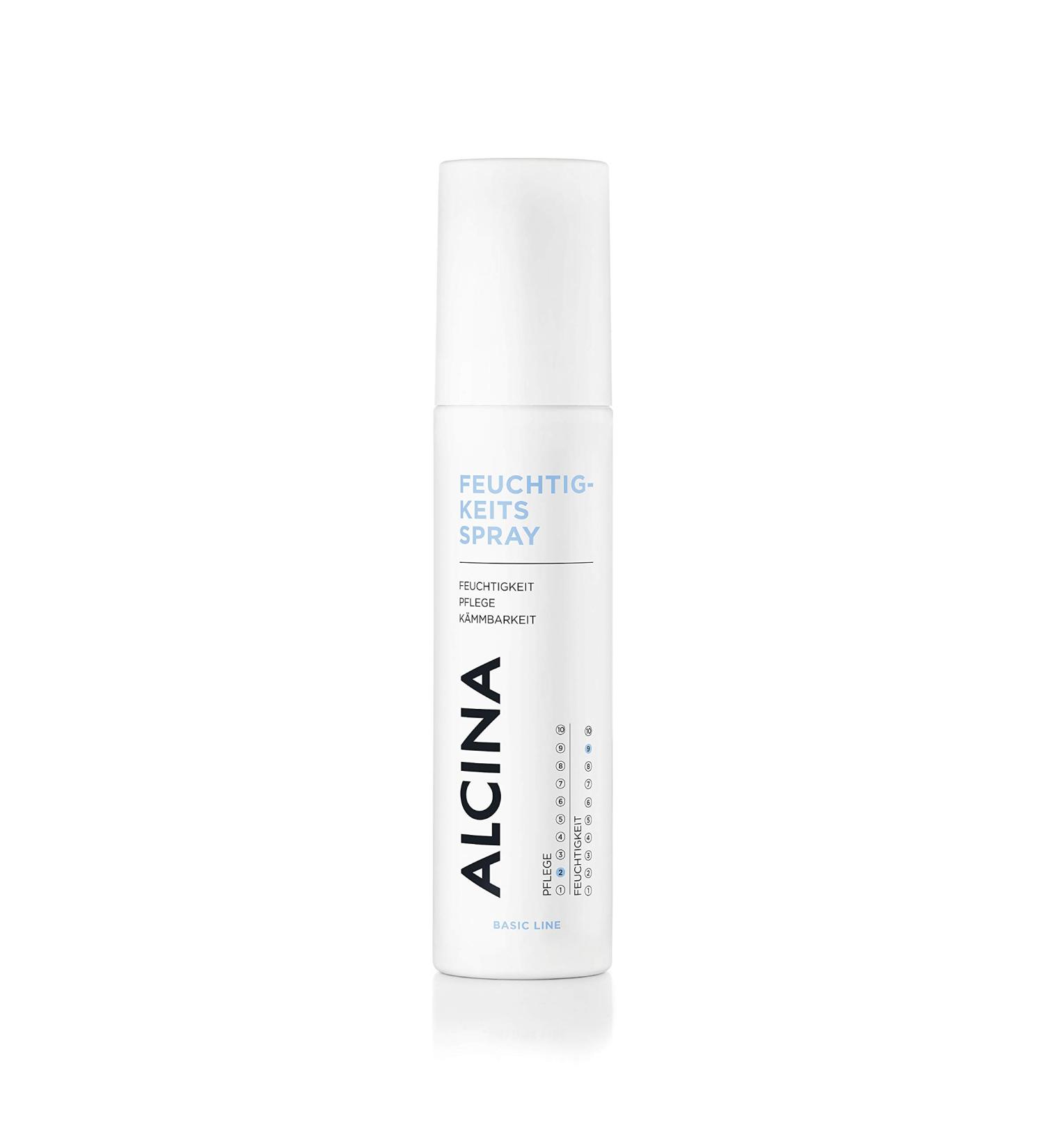 ALCINA Moisturizing Spray - Vitalizes tired hair and improves combability - 1 x 125 ml Unscented 125 ml (1 pack)