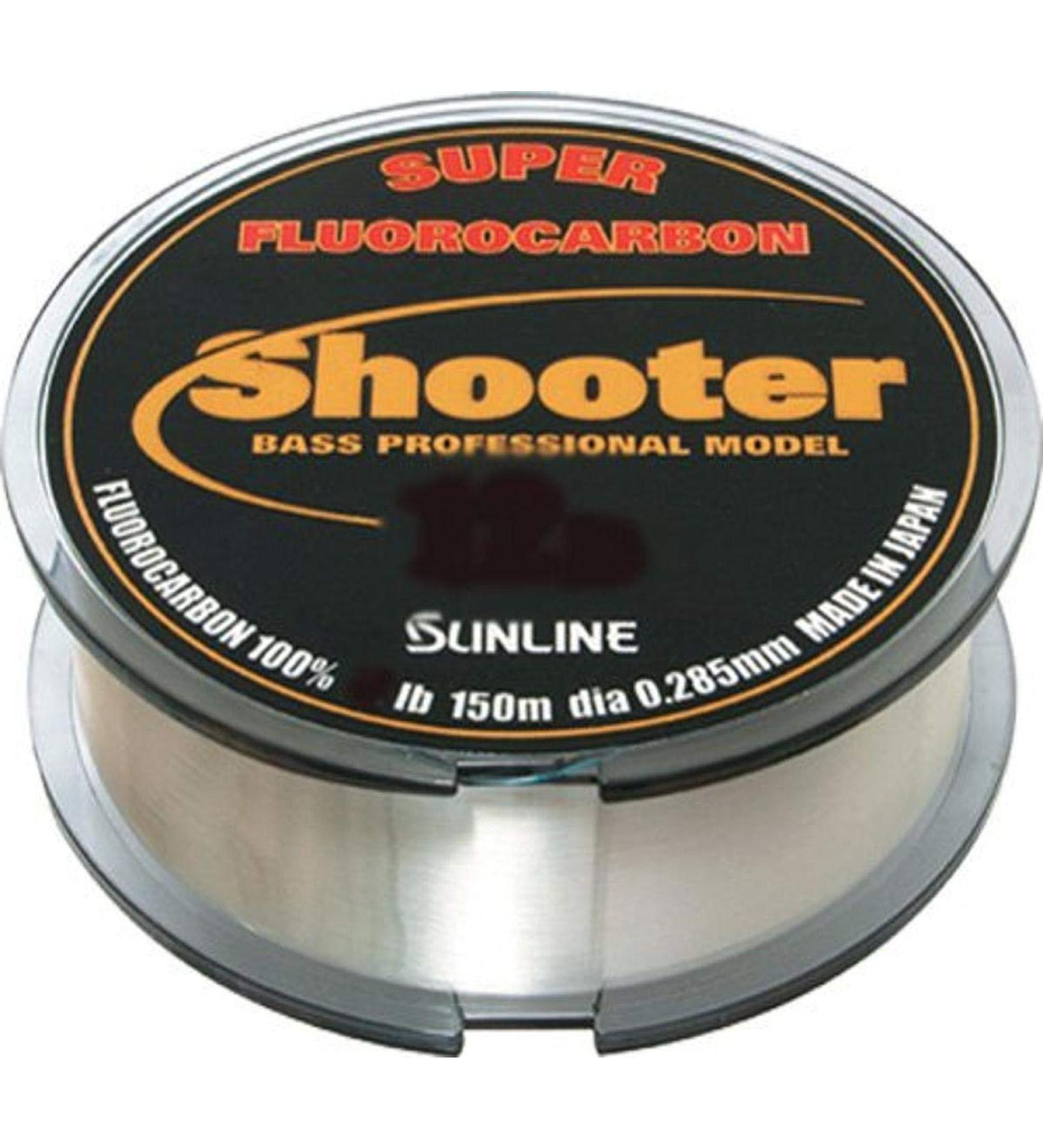 Sunline Fluorocarbon New Shooter Fishing Line 18-Pound Test/150m Natural Clear