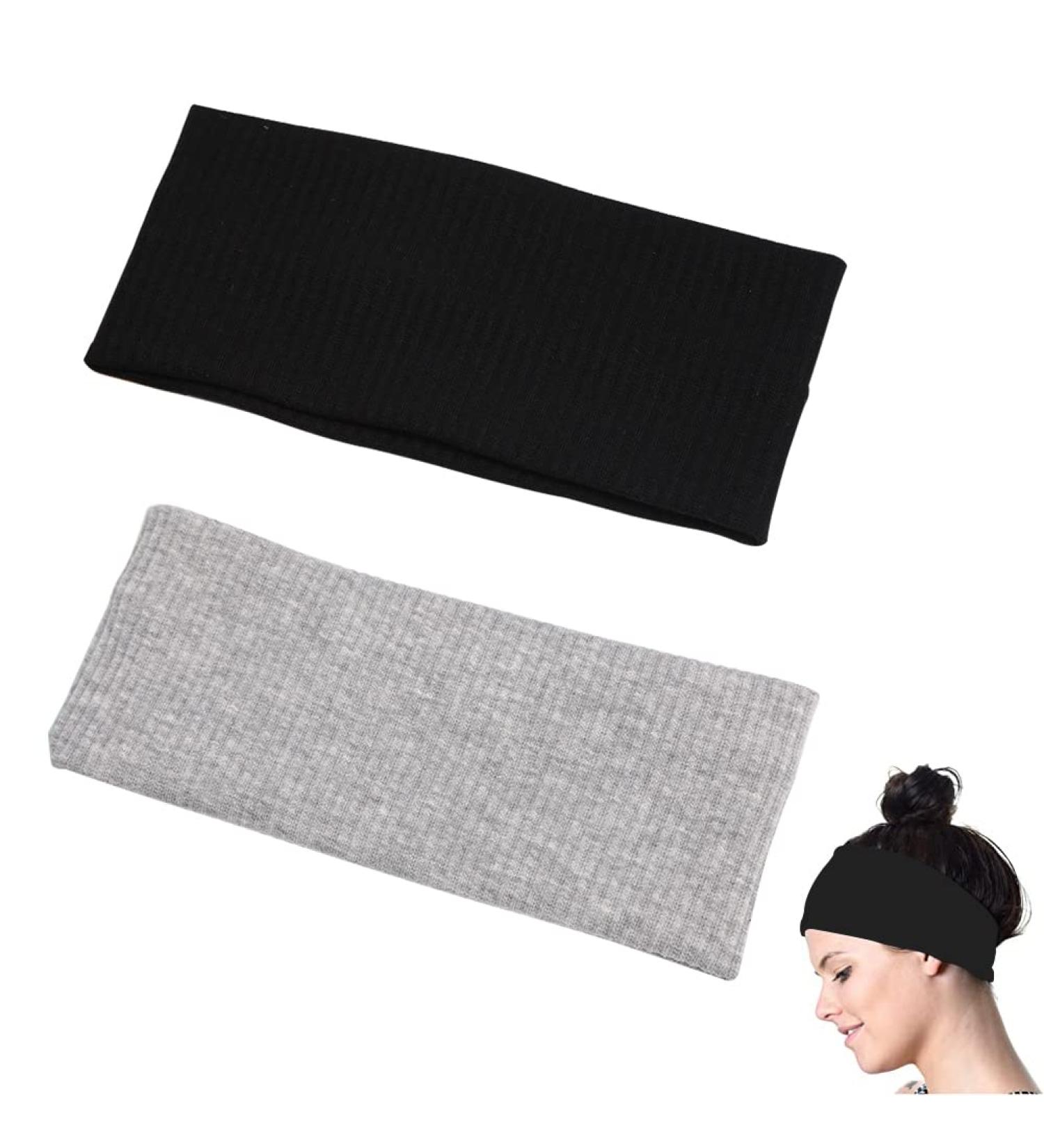 Buy Sports Hairbands - Elastic Non-Slip Sweatband for Yoga Jogging & Football - Cotton Band for Men & Women - Buy Online on GoSupps.com
